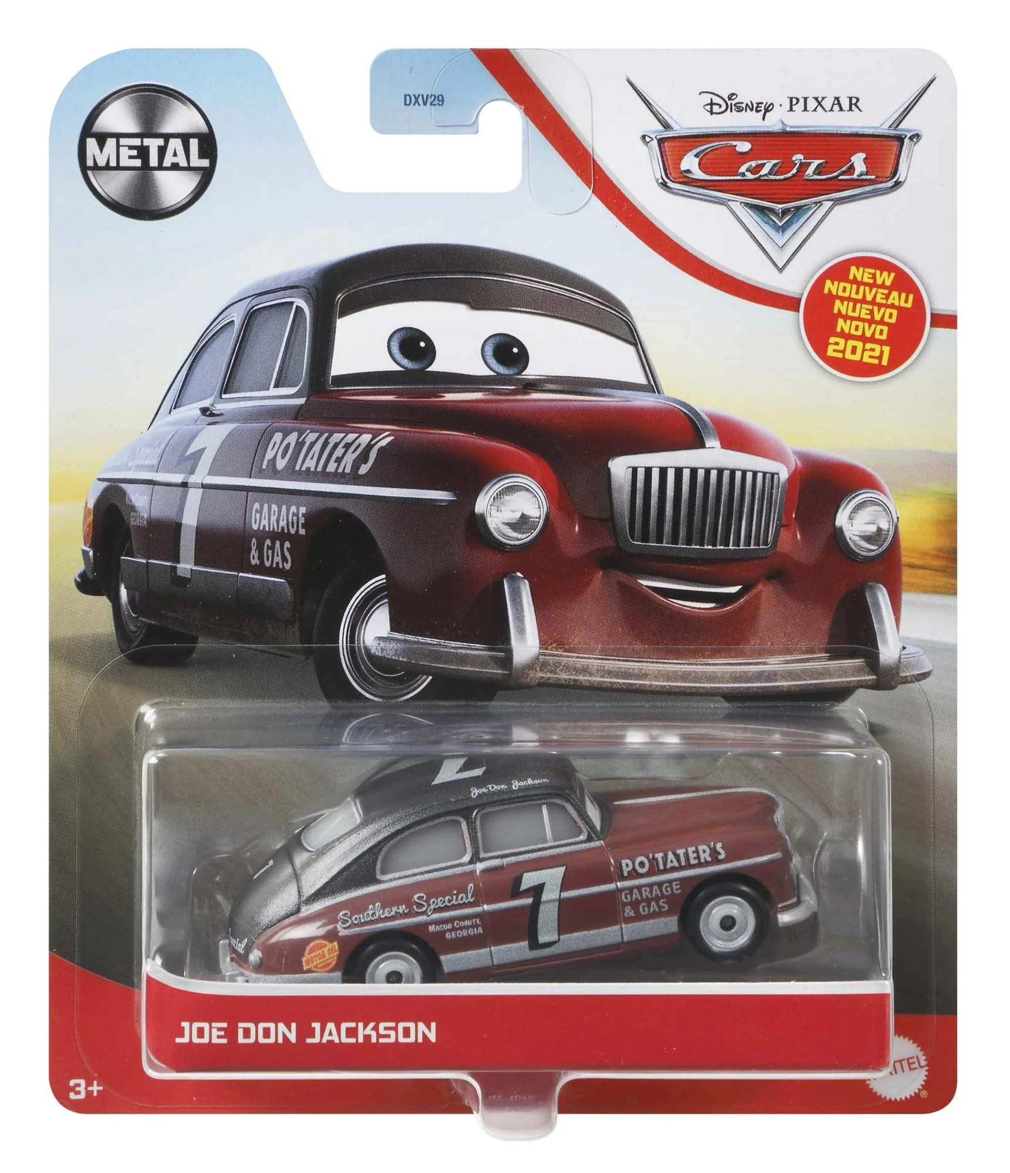 Carros da Disney e Pixar Diecast Veículo de Brinquedo Jo Don - Image 4