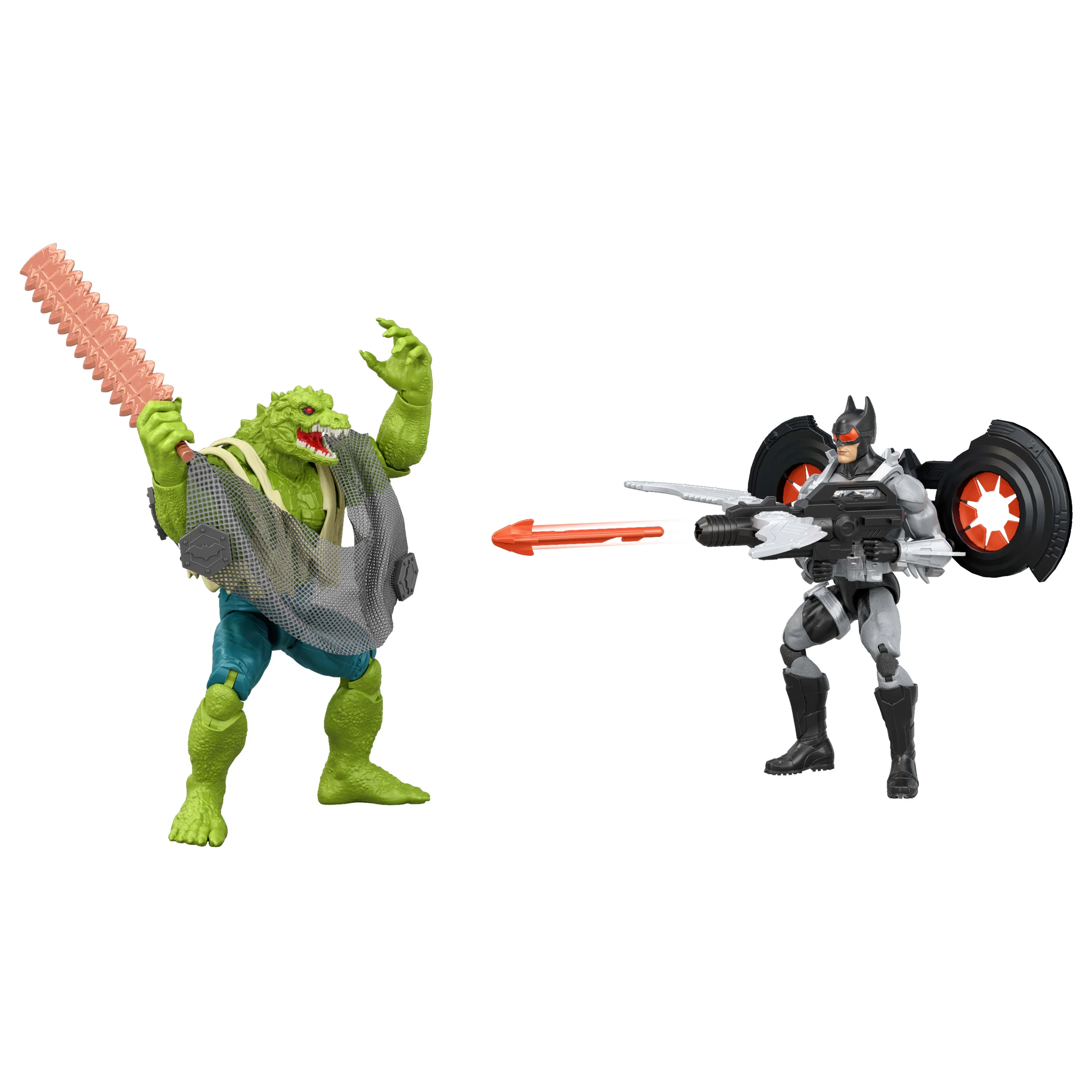 DC Premier Batman vs Killer Croc 2 Pack, 6.5 Inch Scale 22 Points Articulation & Accessories - Image 2