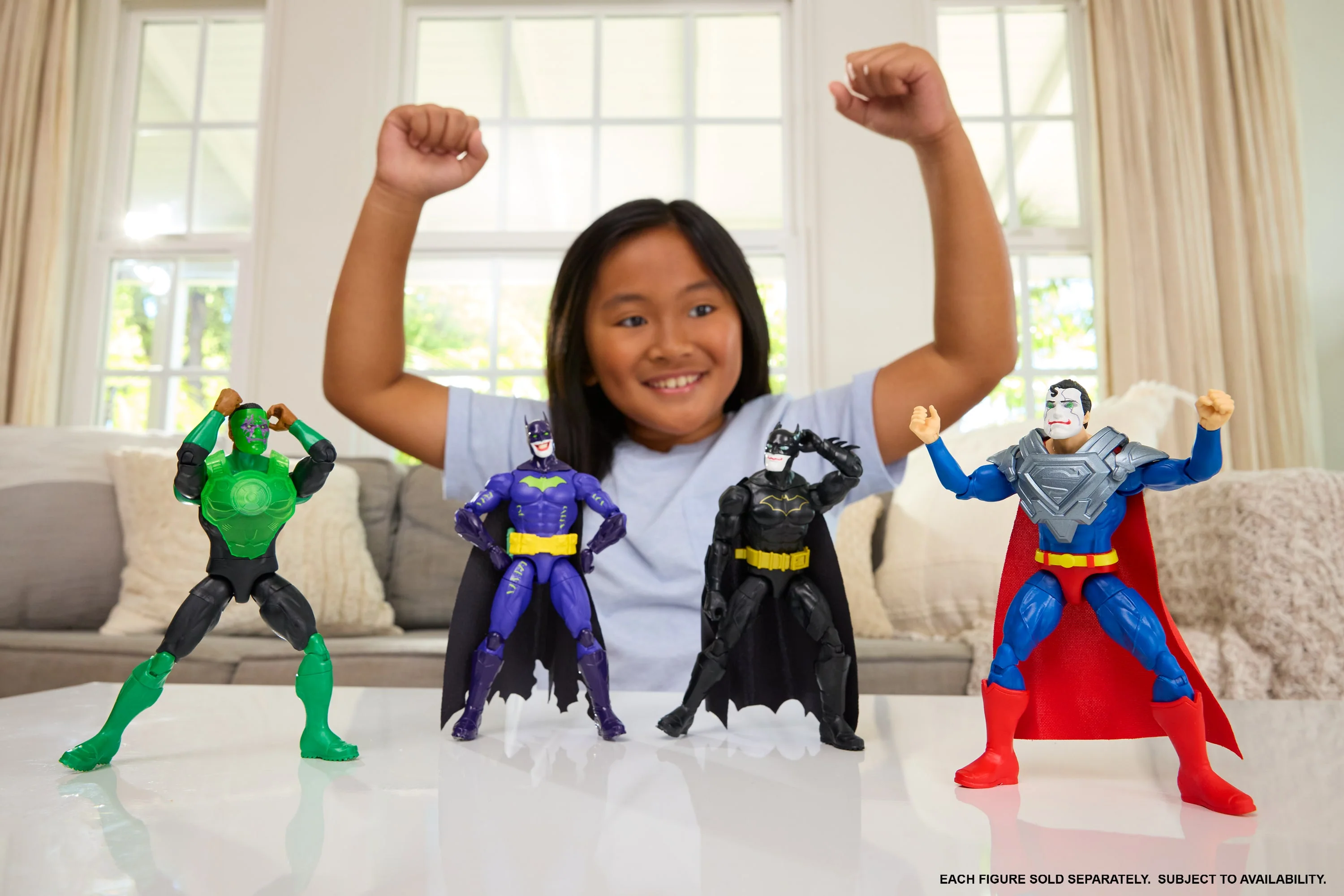DC Premier 6.5 Inch Action Figures, Deluxe Design With 22 Articulations & Battle Accessories - Image 4