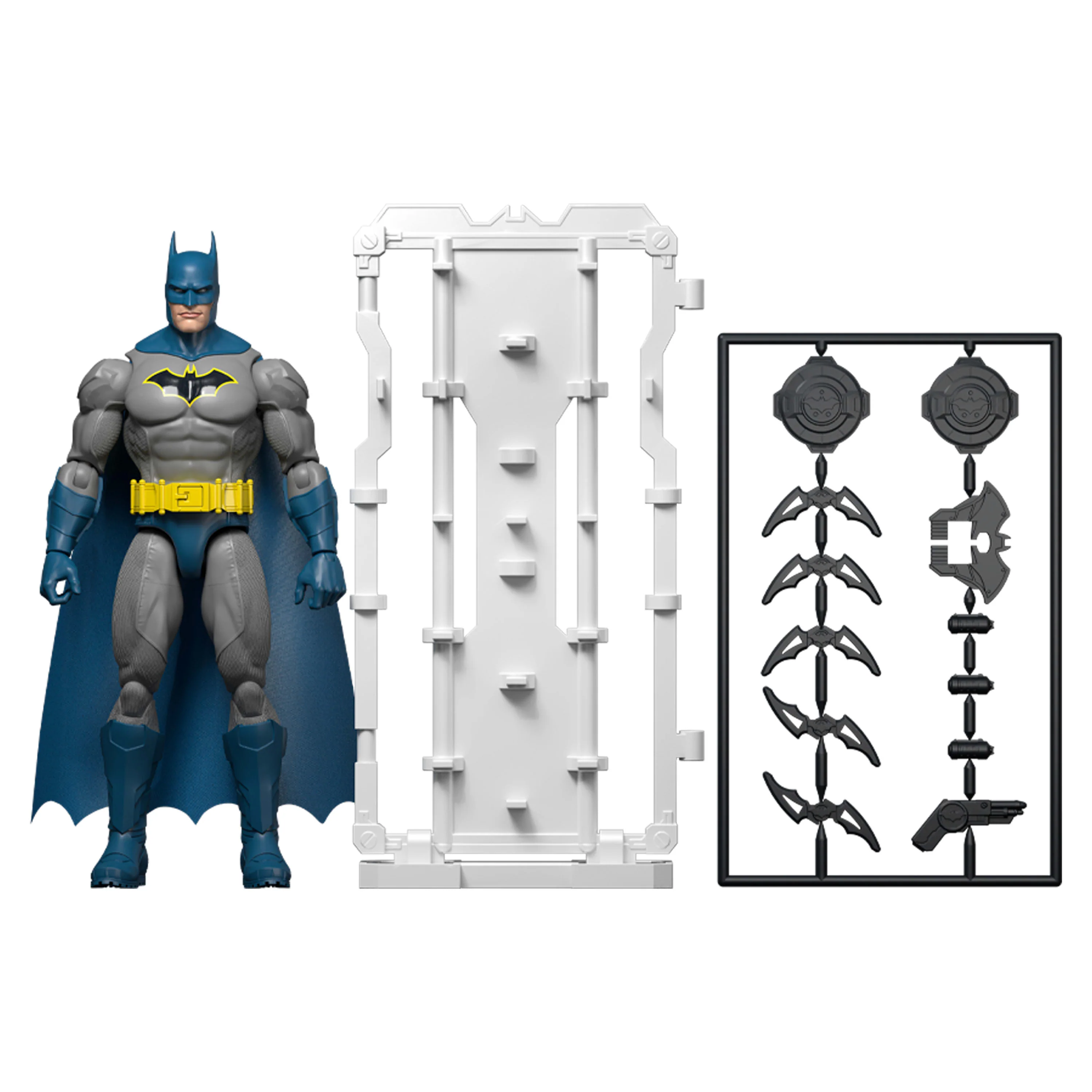 DC Premier 6.5 Inch Batman Action Figure Series 1, Detailed Design 22 Articulations & Cape - Image 4