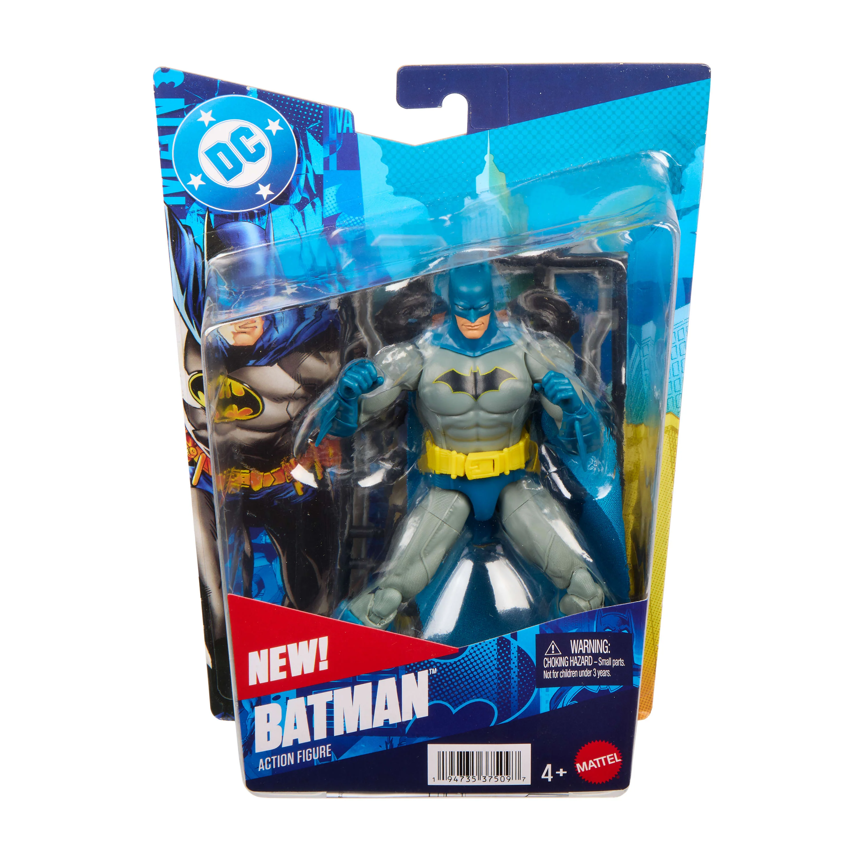 DC Premier 6.5 Inch Batman Action Figure Series 1, Detailed Design 22 Articulations & Cape - Image 6
