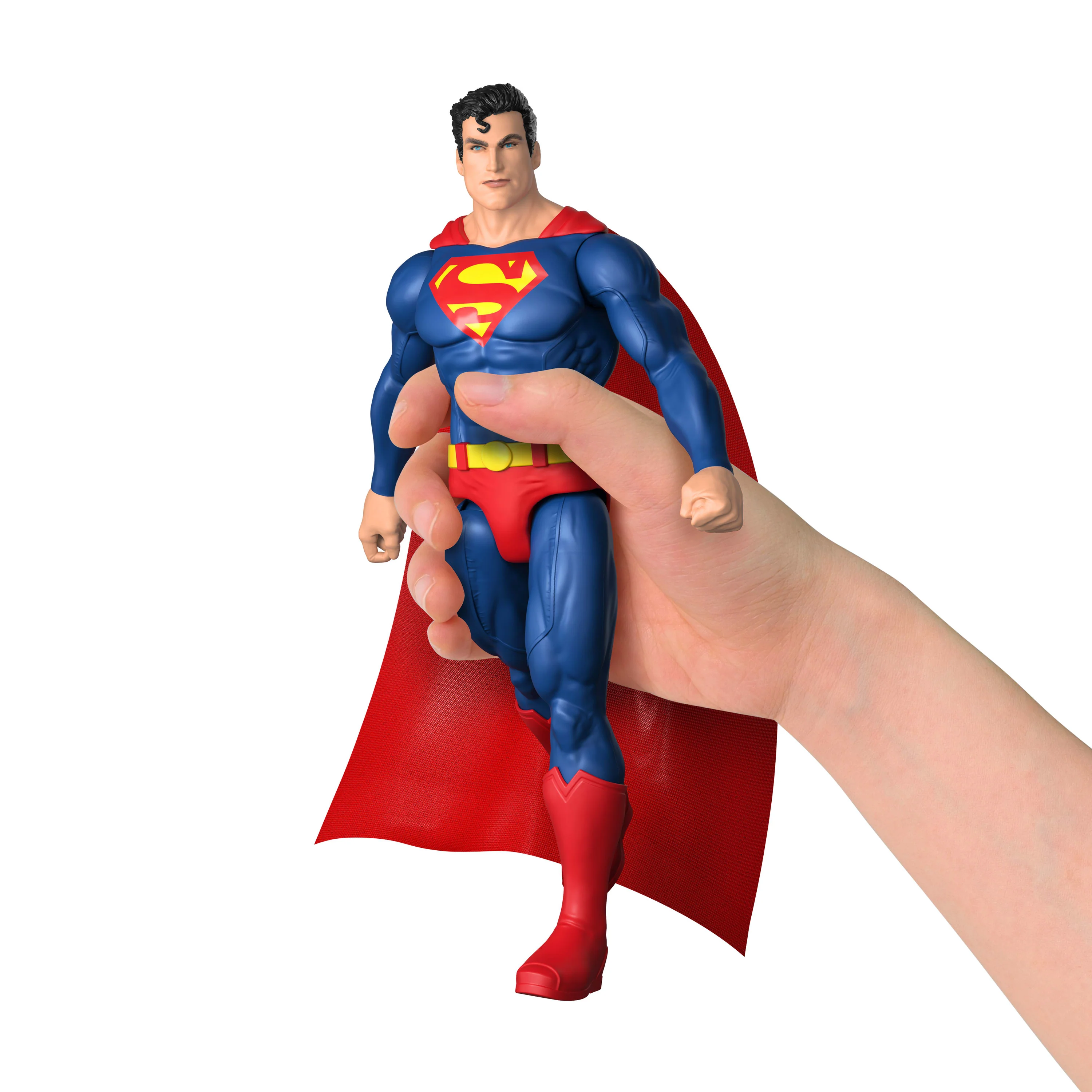 DC 12-inch Superman Action Figure, Classic Super Suit, 7 Points Of Articulation - Image 3