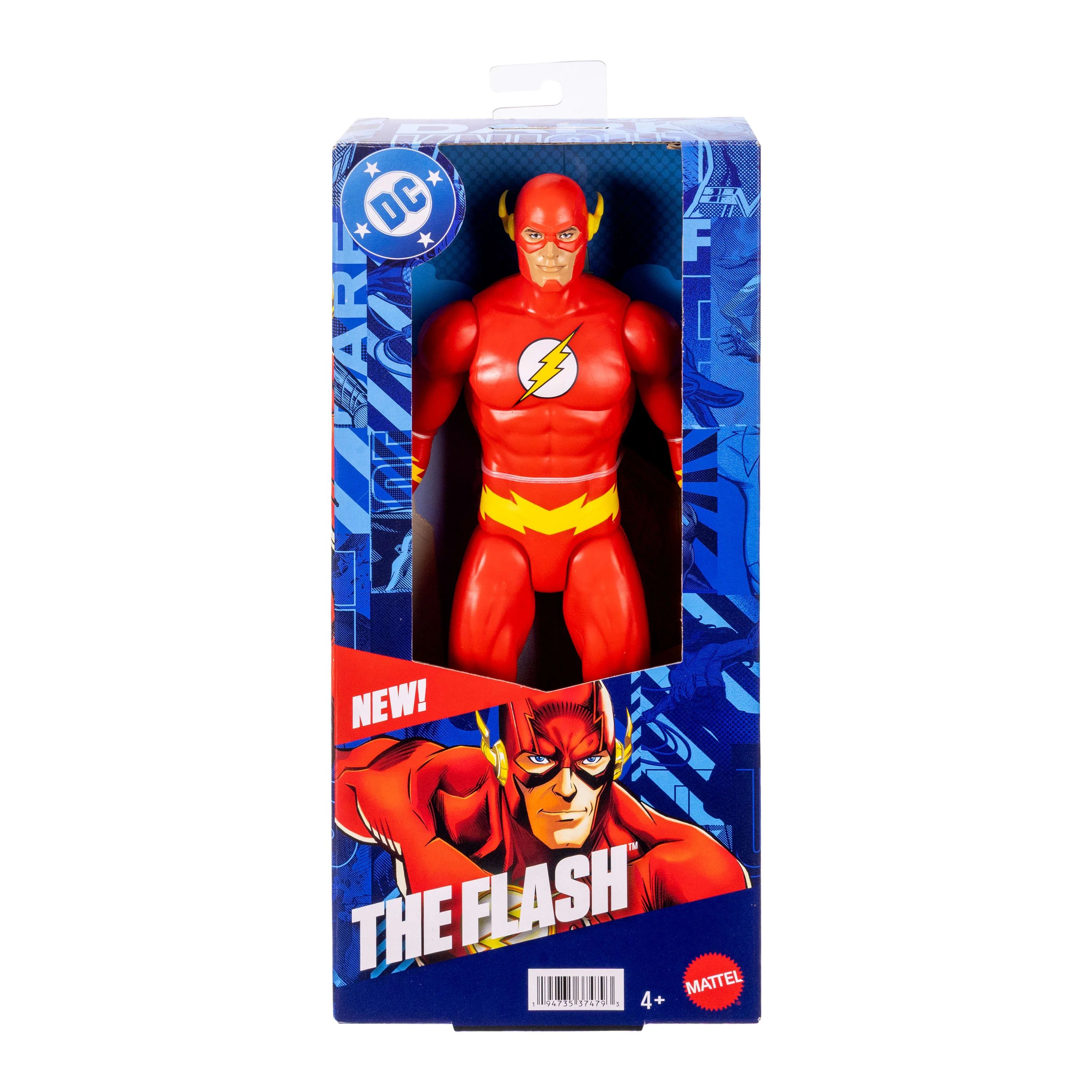 DC 12 Inch The Flash Action Figure, Classic Super Suit, 7 Points Of Articulation - Image 5