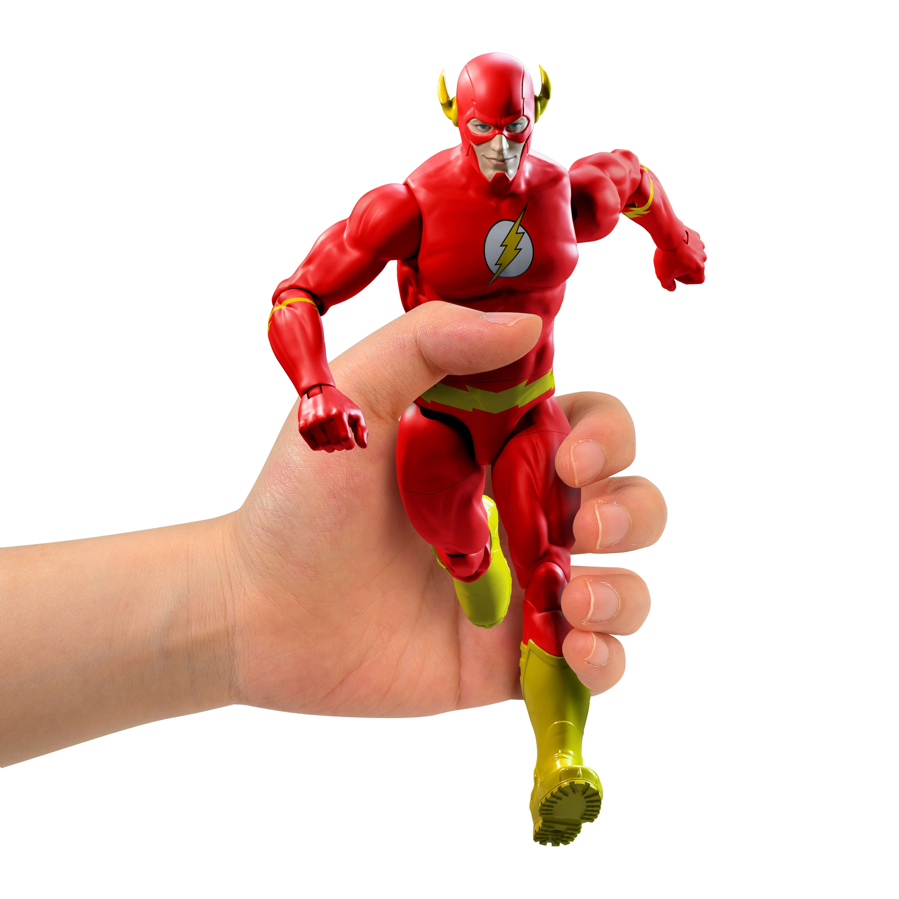 DC Premier 6.5 Inch The Flash Action Figure Series 1, Detailed Design With 22 Articulations - Image 3