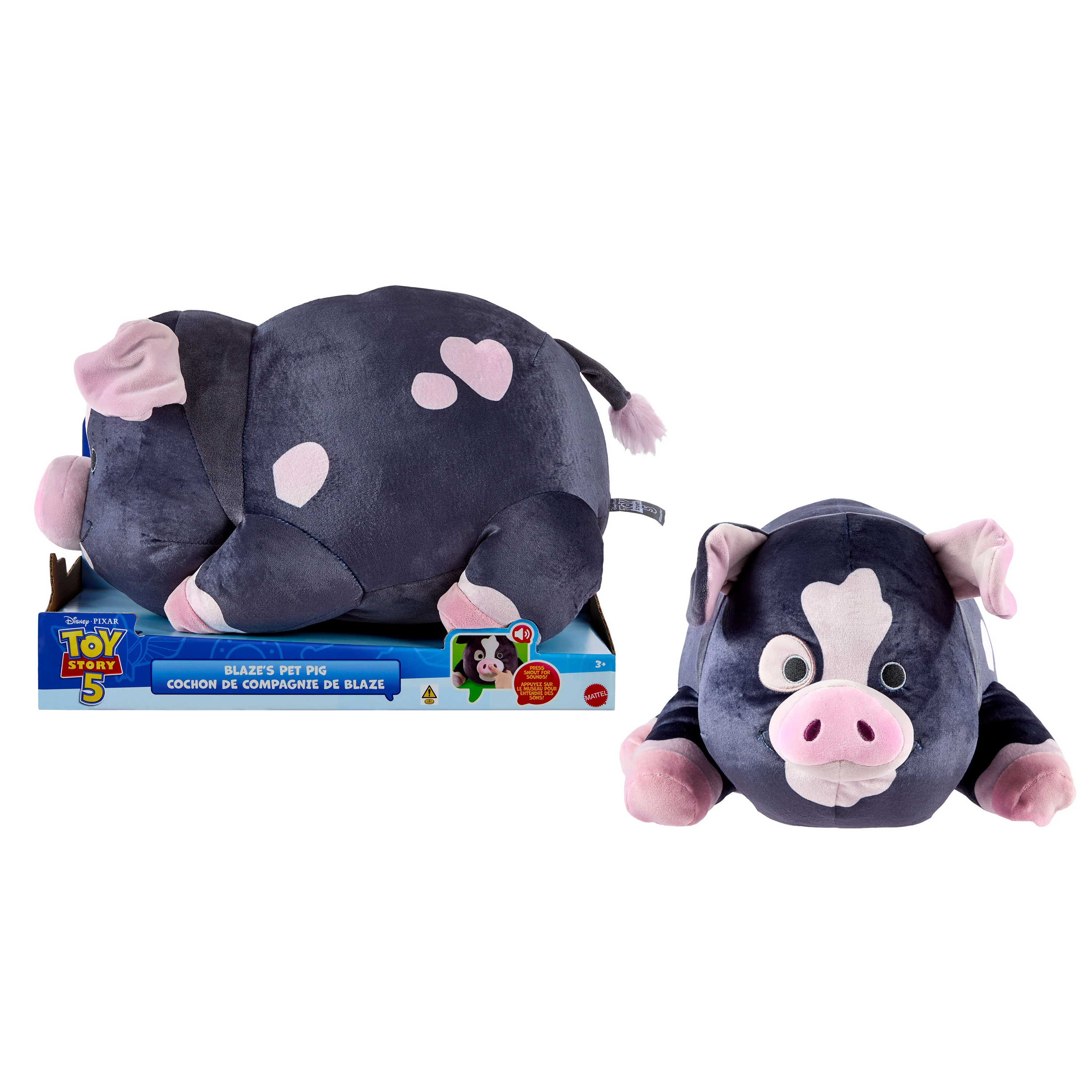 Disney And Pixar Toy Story 5 Blaze's Pet Pig Feature Plush With Sounds Soft Toy