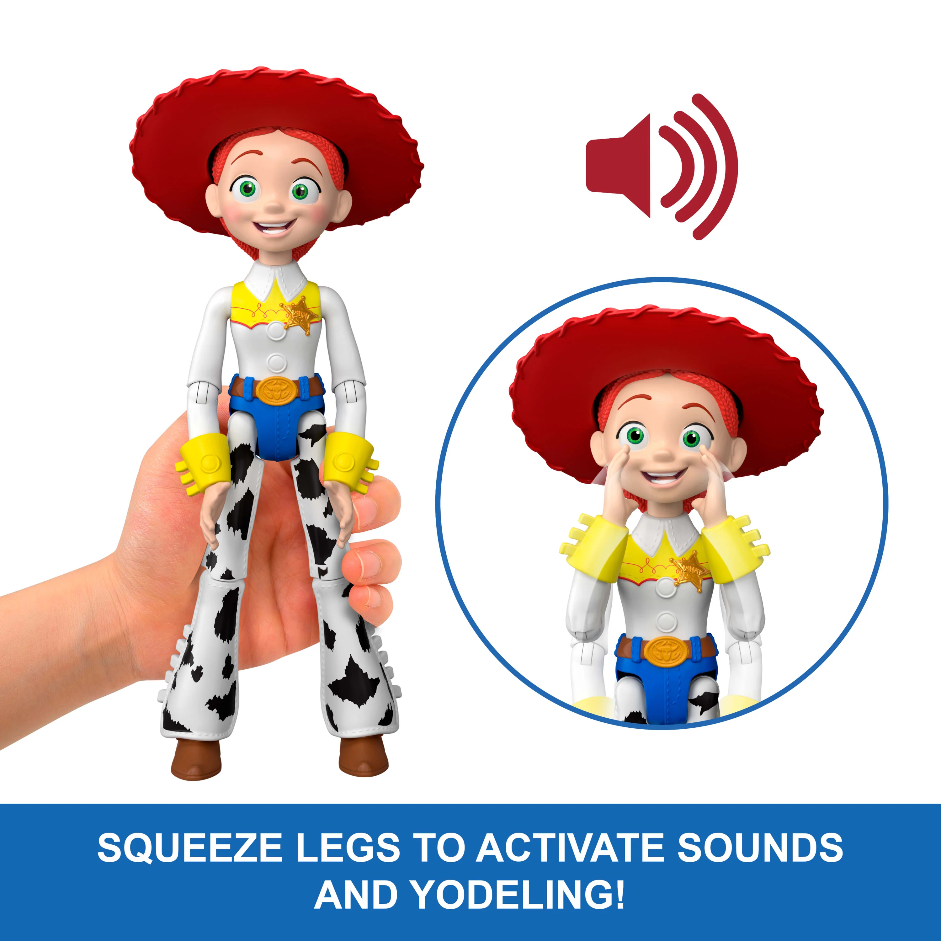 Disney And Pixar Toy Story 5 Critter Talk Jessie, 12 Inch Action Figure Toy & Jd Pig, 35 Sounds - Image 3