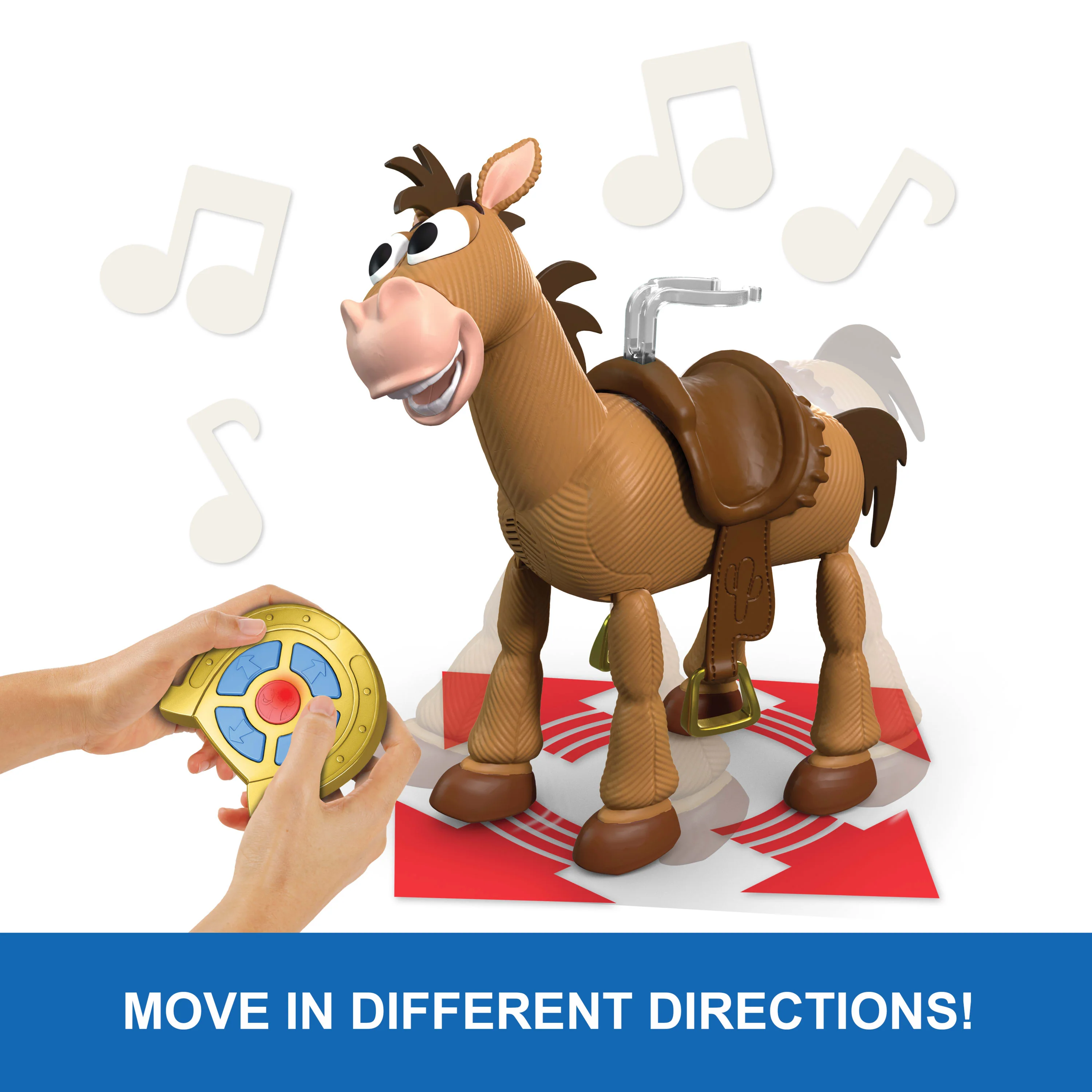 Disney And Pixar Toy Story 5 Giddy-Up Bullseye RC 12-Inch Scale Remote Controlled With Sounds - Image 3