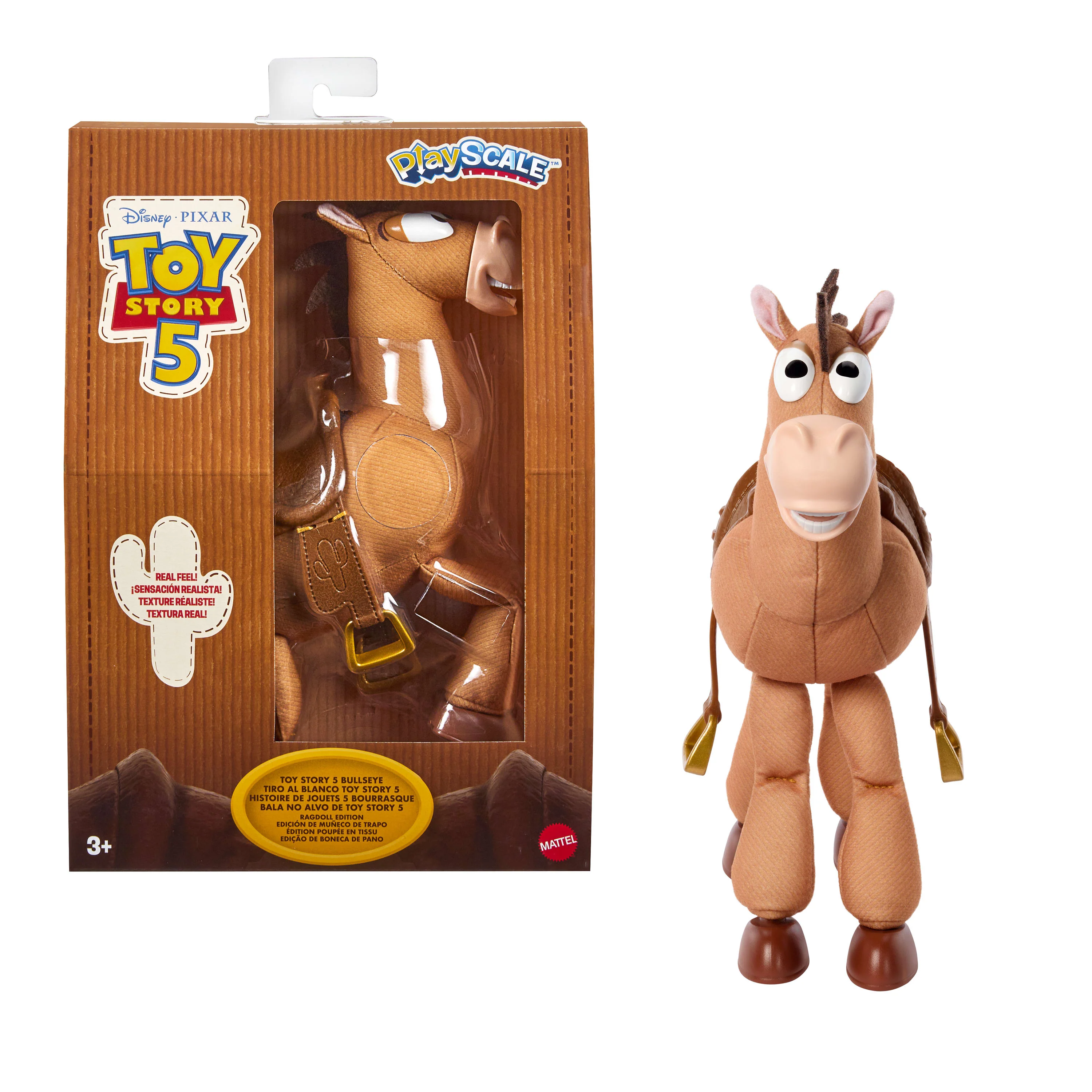 Disney And Pixar Toy Story 5 Playscale Bullseye Ragdoll Edition Figure