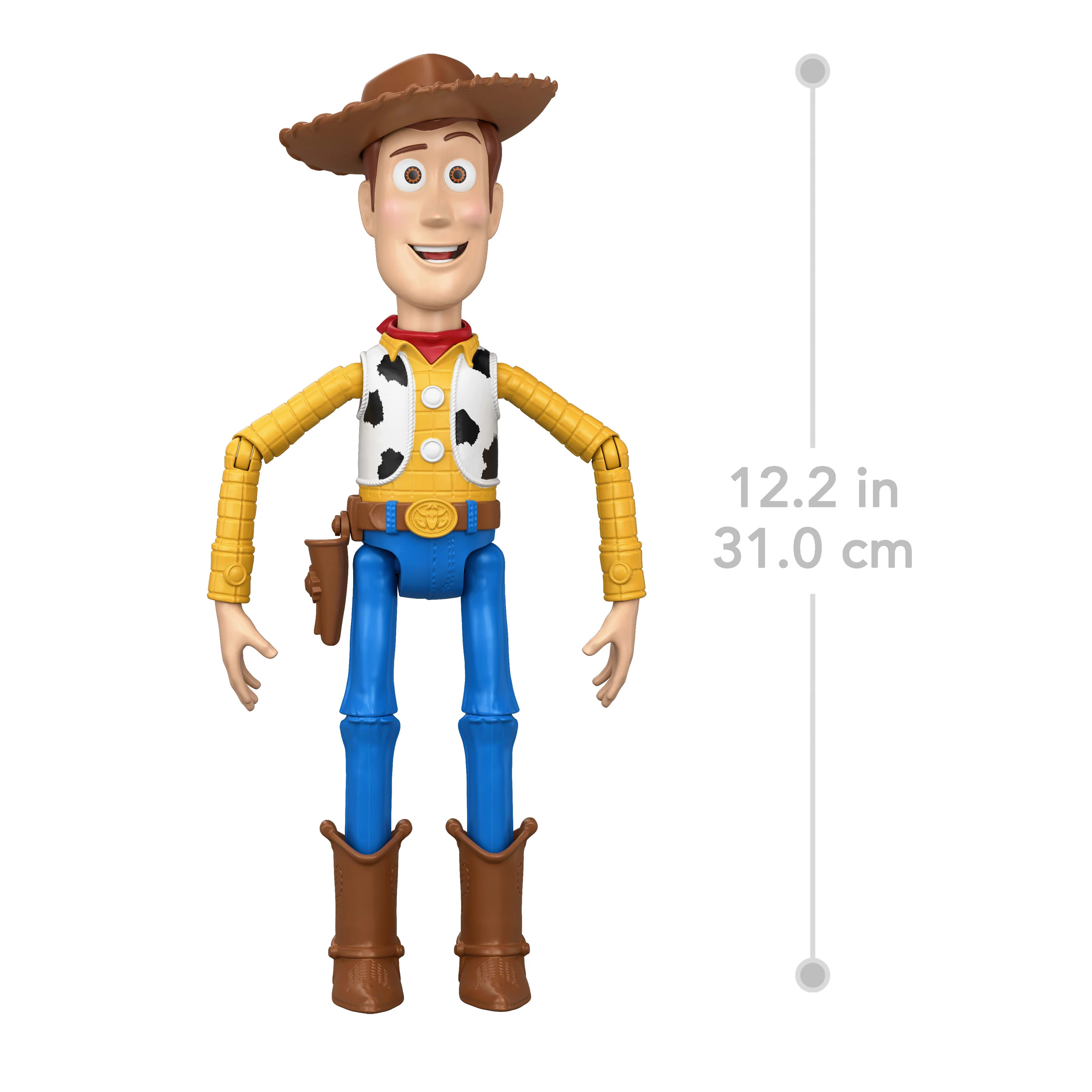 Disney And Pixar Toy Story 5 Running Woody 12 Inch Action Figure, 50 Plus Sounds - Image 6