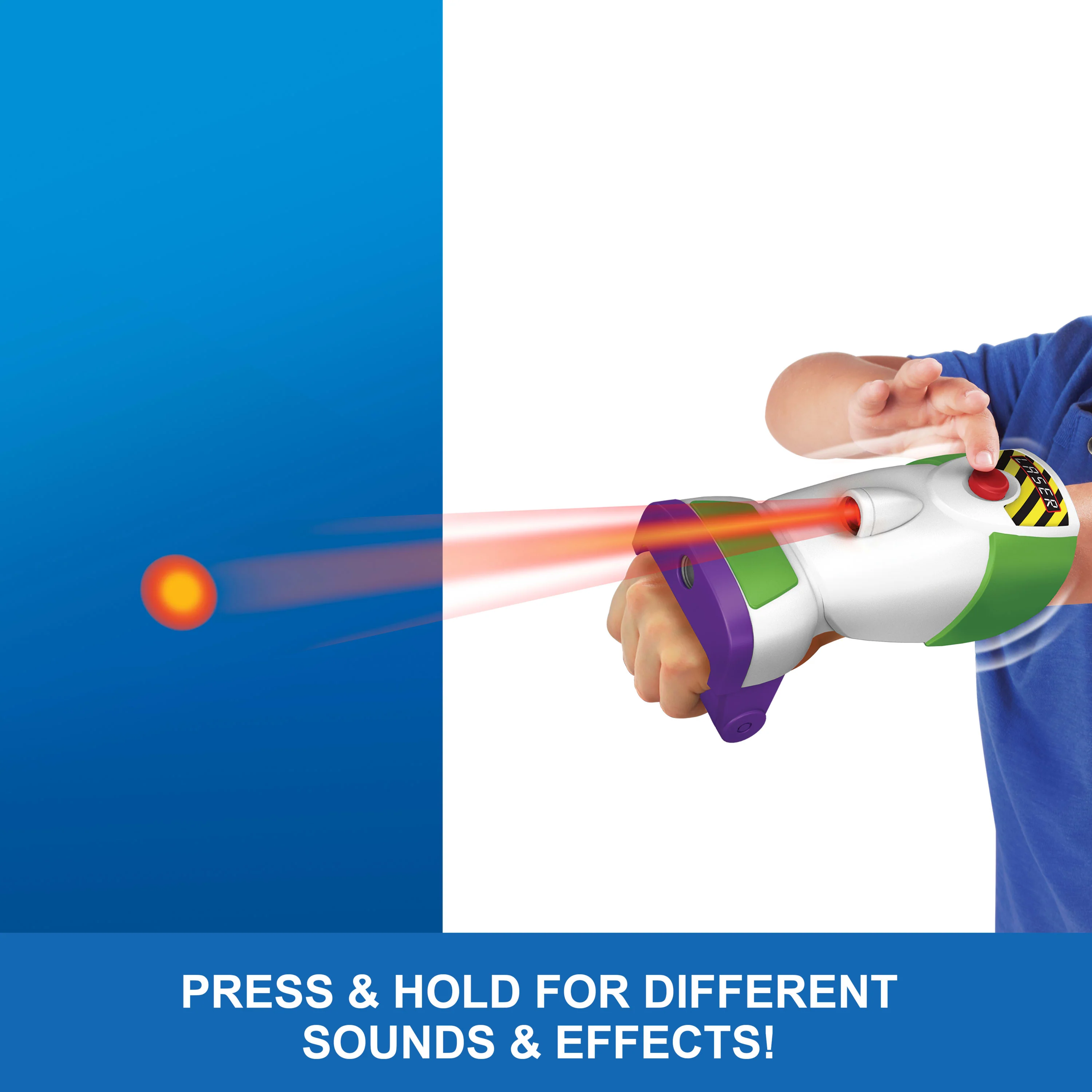 Disney And Pixar Toy Story 5 Space Ranger Laser Gauntlet Buzz Lightyear Roleplay Item With 35+ Lights And Sounds - Image 5