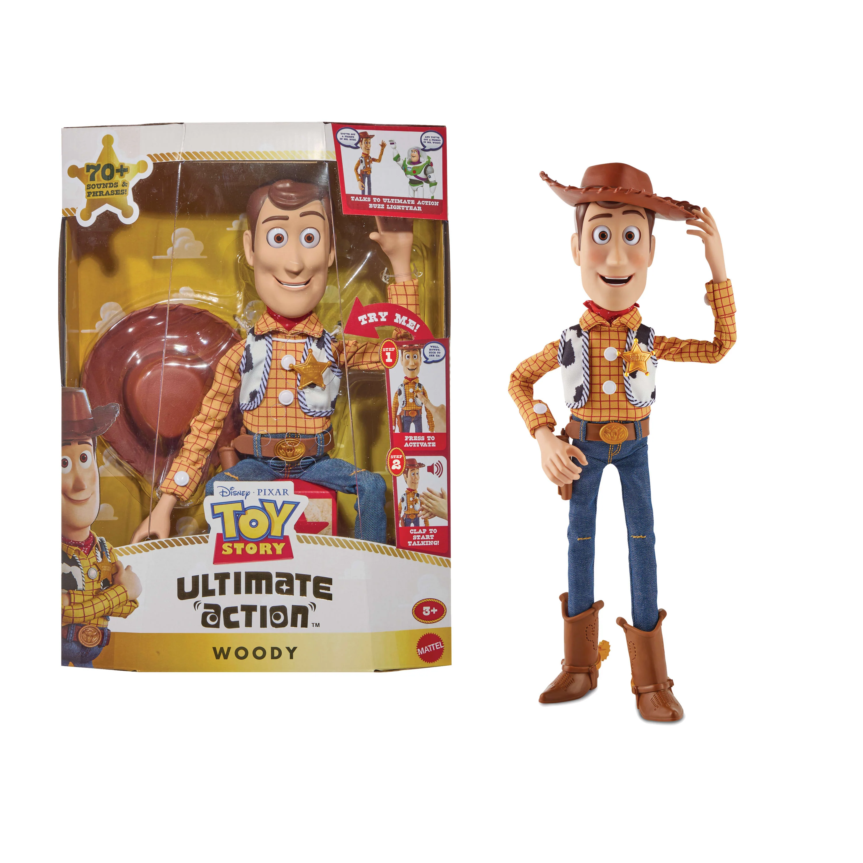 Disney And Pixar Toy Story 5 Ultimate Action Woody Figure