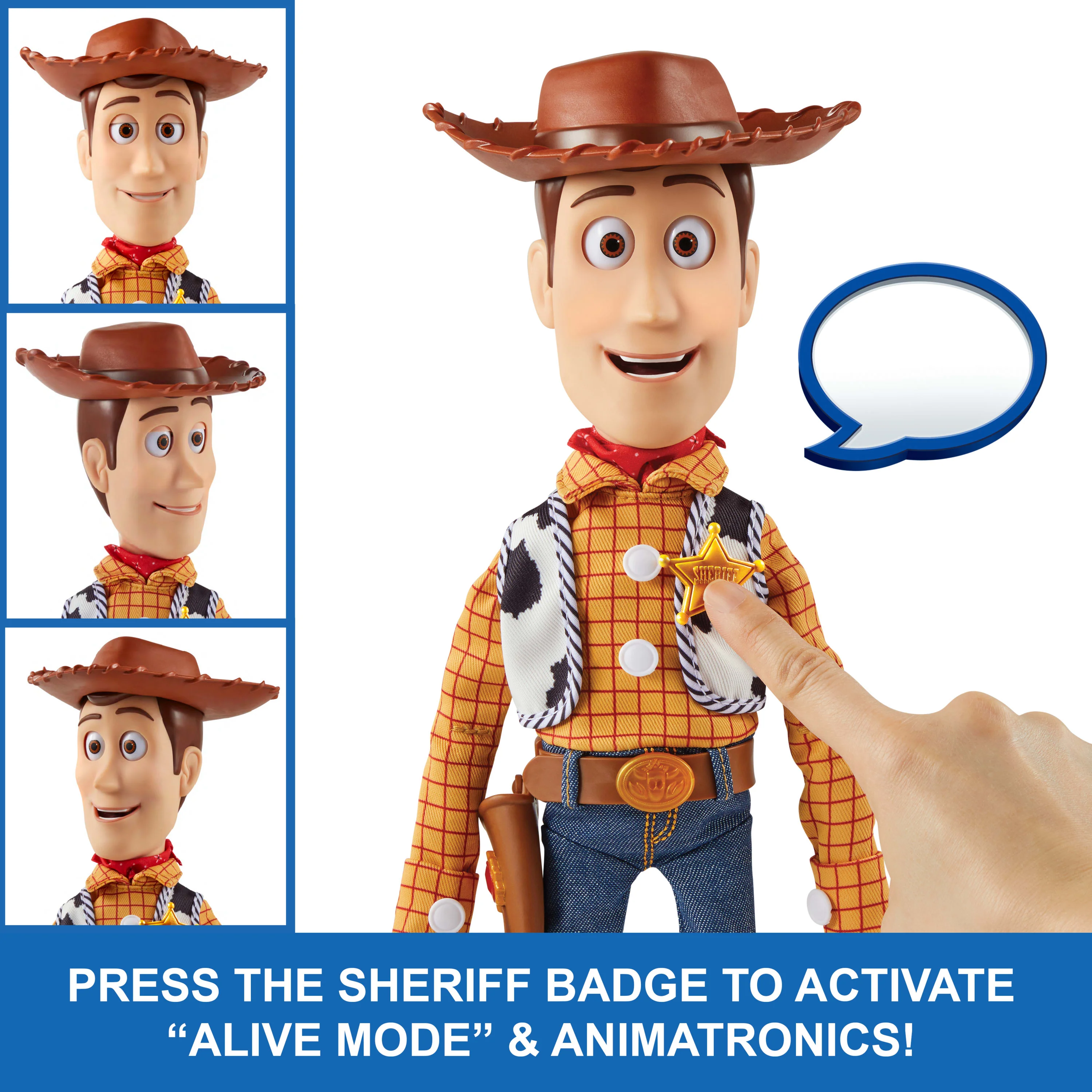 Disney And Pixar Toy Story 5 Ultimate Action Woody Figure - Image 3