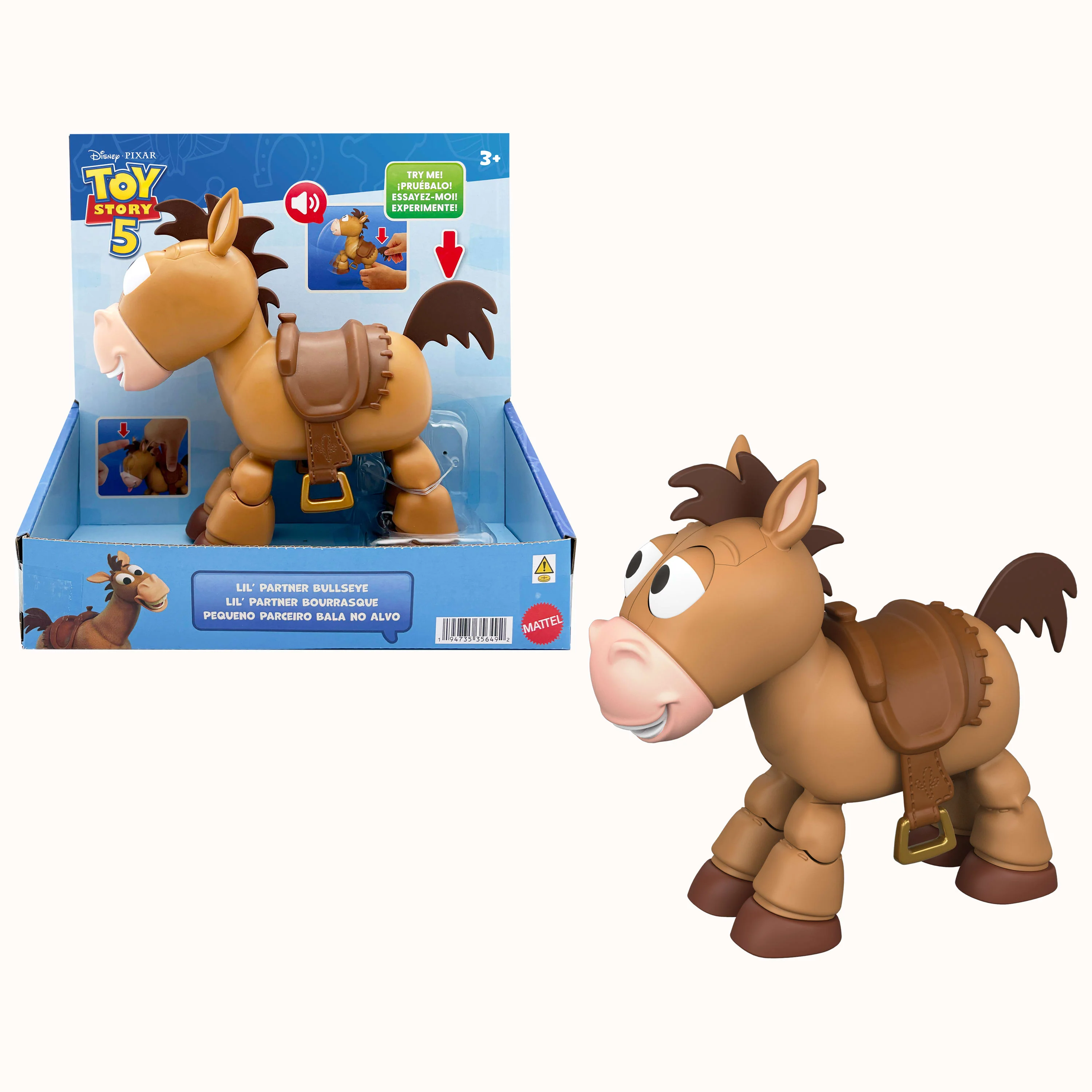 Disney And Pixar Toy Story Lil Partner Bullseye Posing Horse