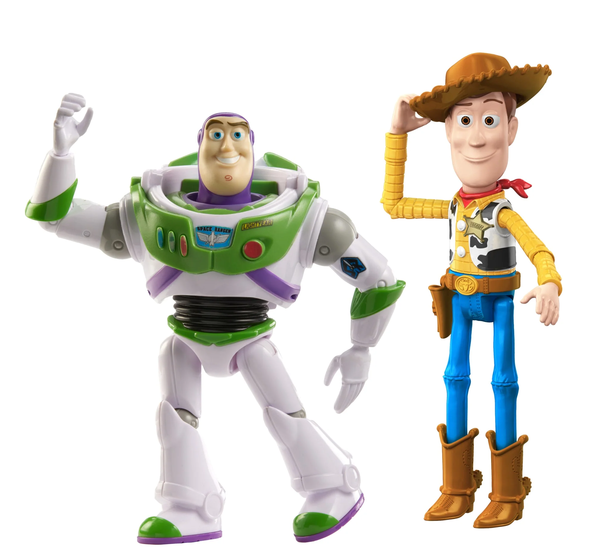 Disney And Pixar Toy Story 7-Inch Woody And Buzz Action Figure Toys 2-Pack, Pizza Planet Adventure - Image 4