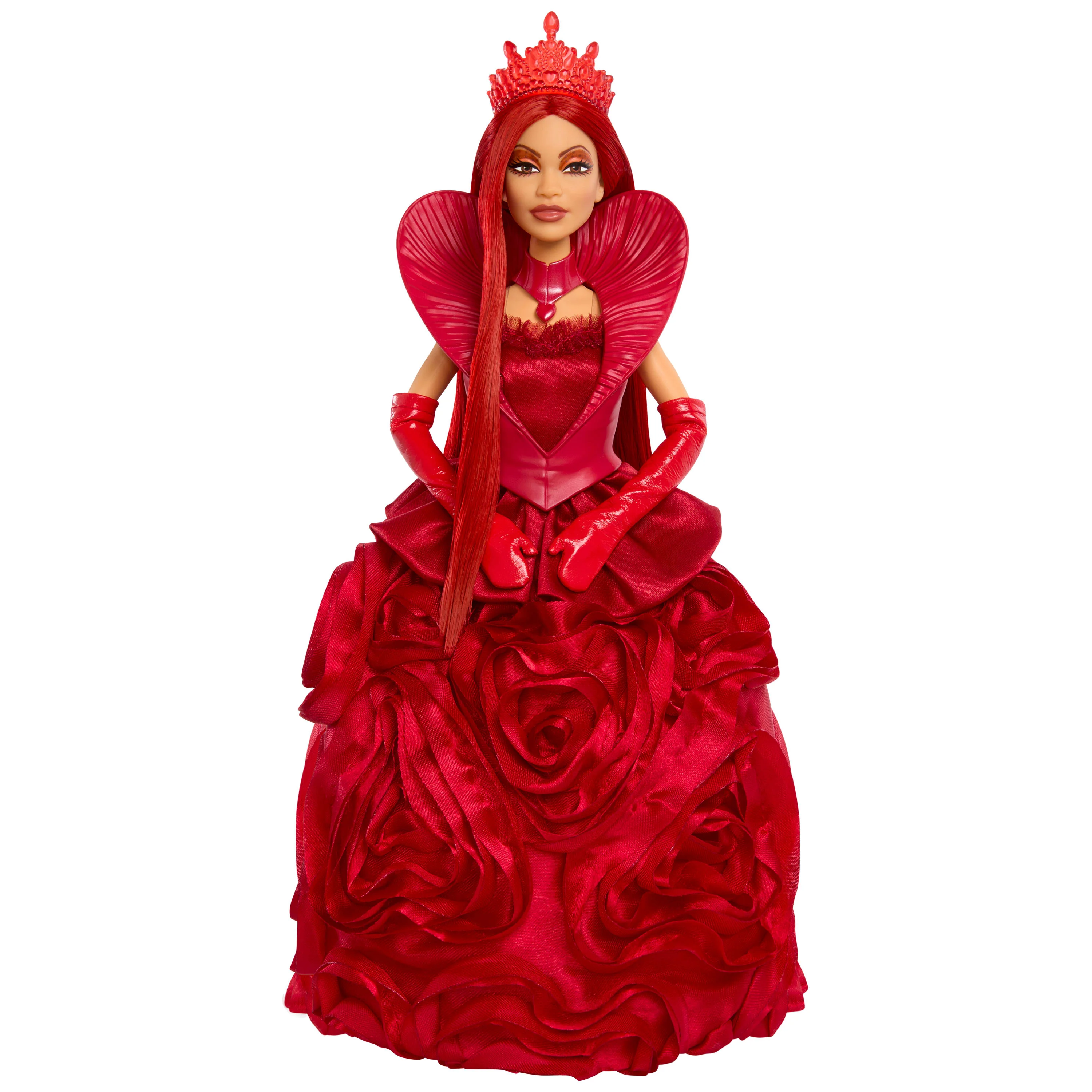 Disney Descendants: The Rise Of Red Queen Of Hearts Fashion Doll With Movie-Inspired Royal Rose Gown & Accessories - Image 5