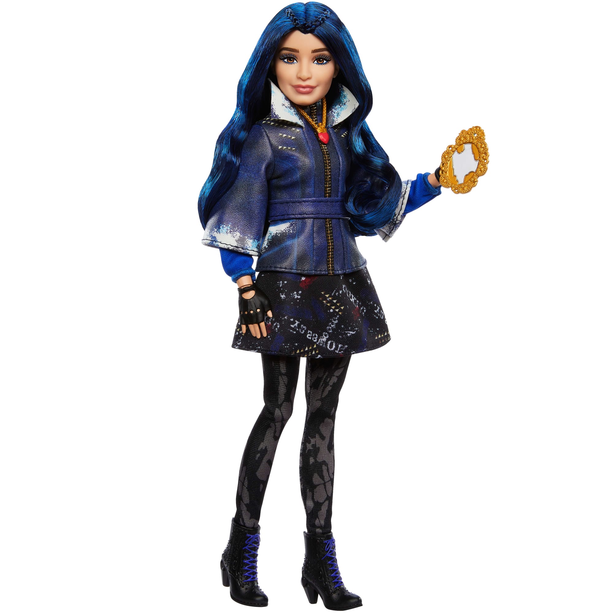Disney Descendants EVie Isle Of The Lost Anniversary Doll With Movie-inspired Outfit & Accessory