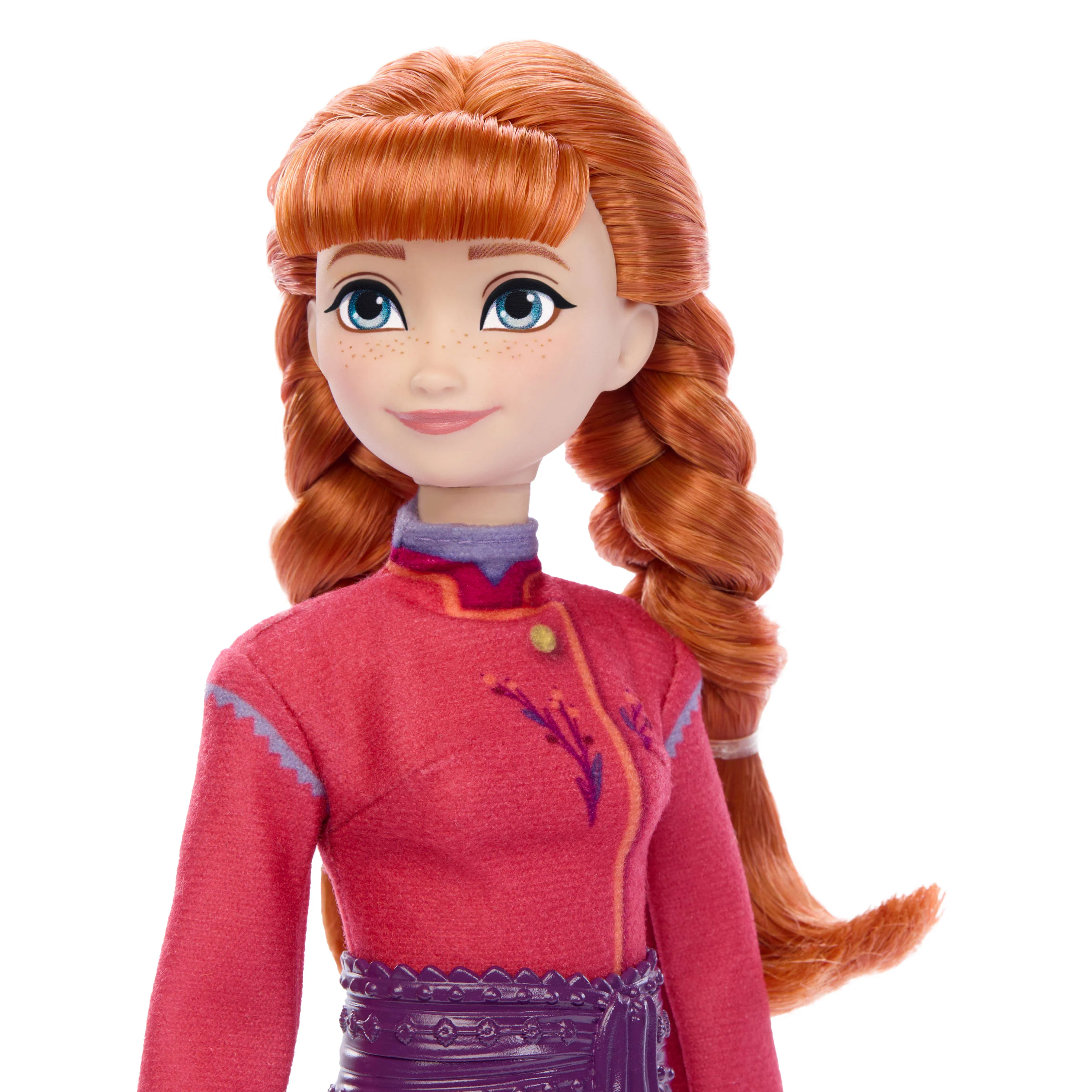 Disney Frozen Anna Fashion Doll & Wolf Cub Figure With 4 Nurturing Accessories Inspired By Movie - Image 3