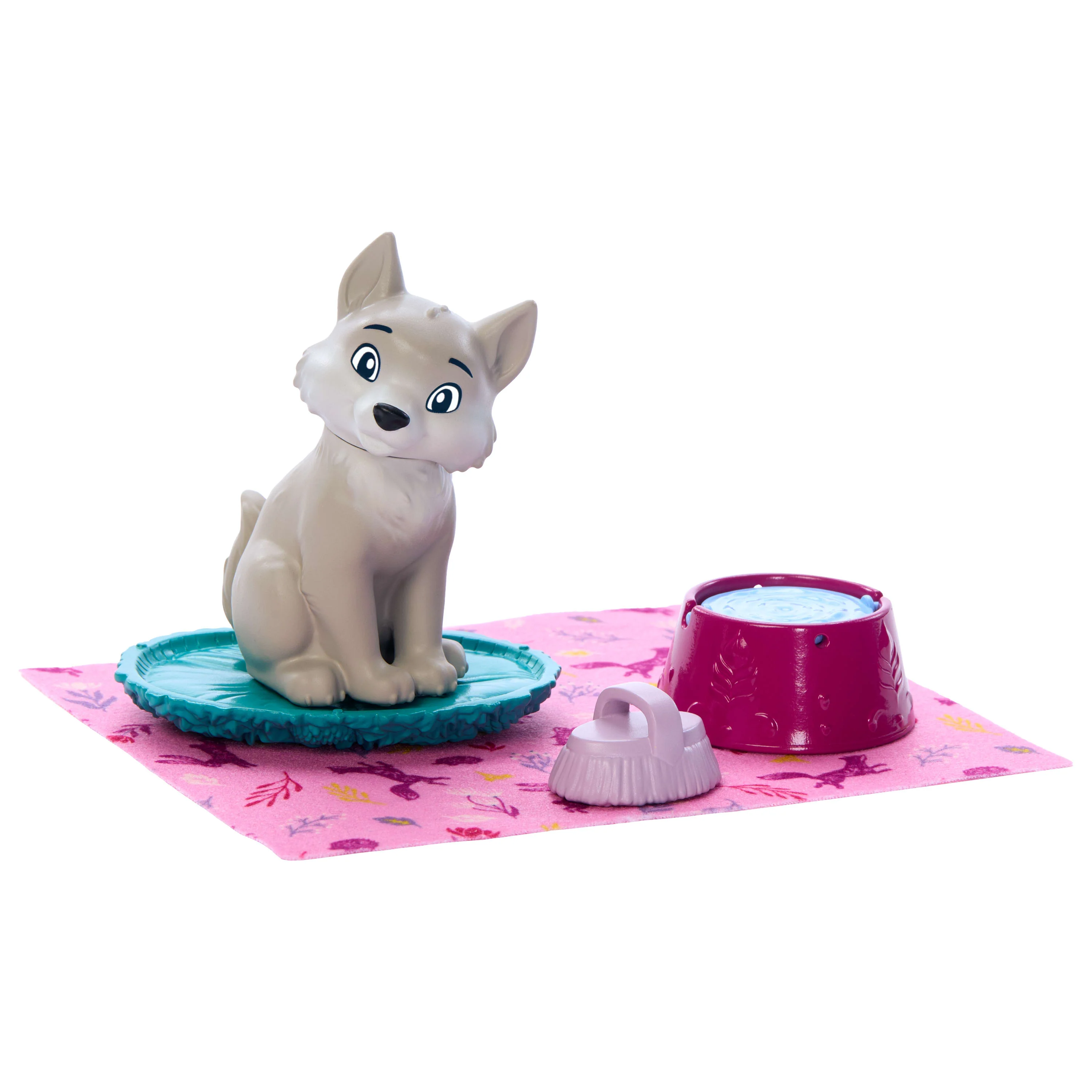 Disney Frozen Anna Fashion Doll & Wolf Cub Figure With 4 Nurturing Accessories Inspired By Movie - Image 4