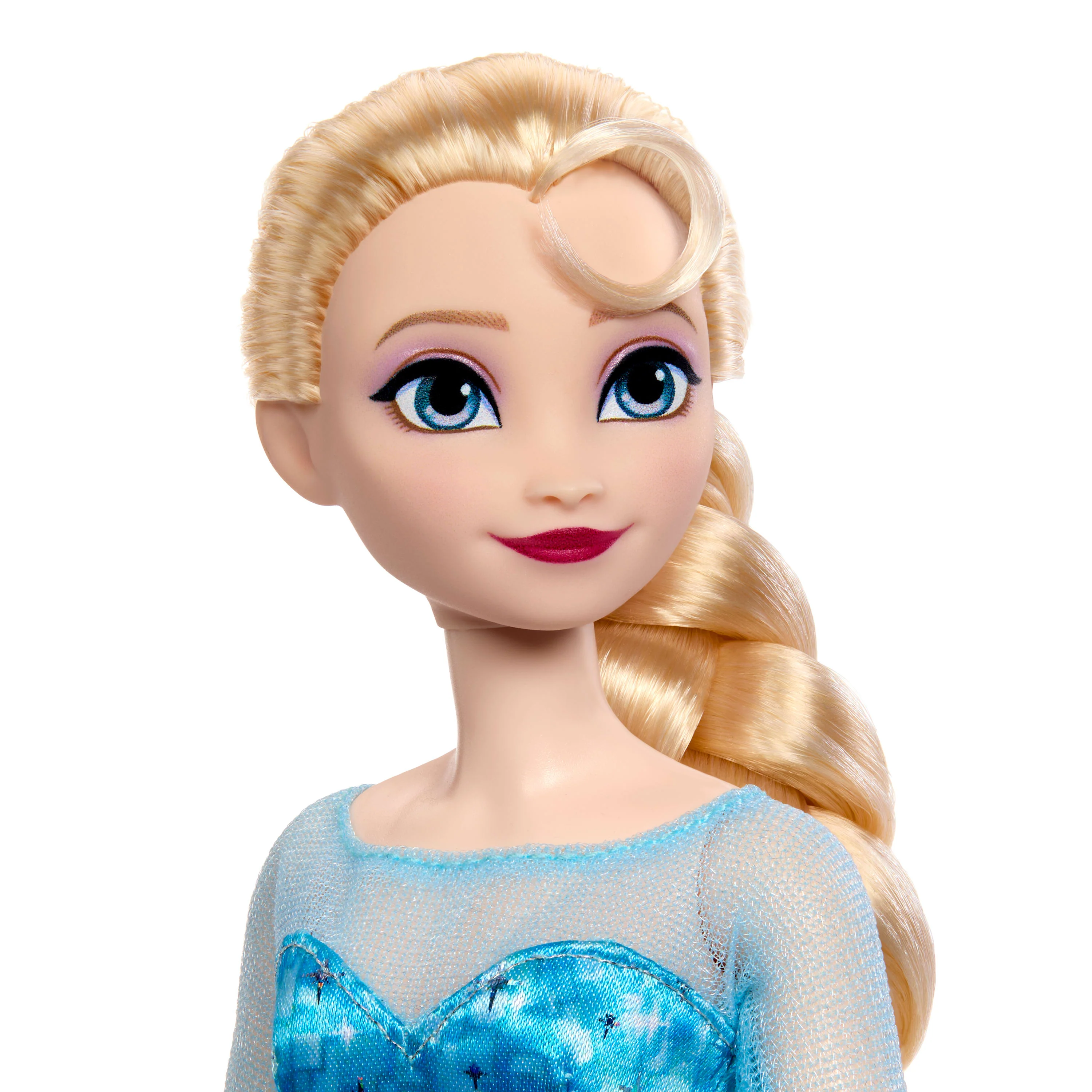 Disney Frozen Elsa Fashion Doll in Sparkling Removable Dress With Cape & Shoes, Inspired By Movie - Image 3