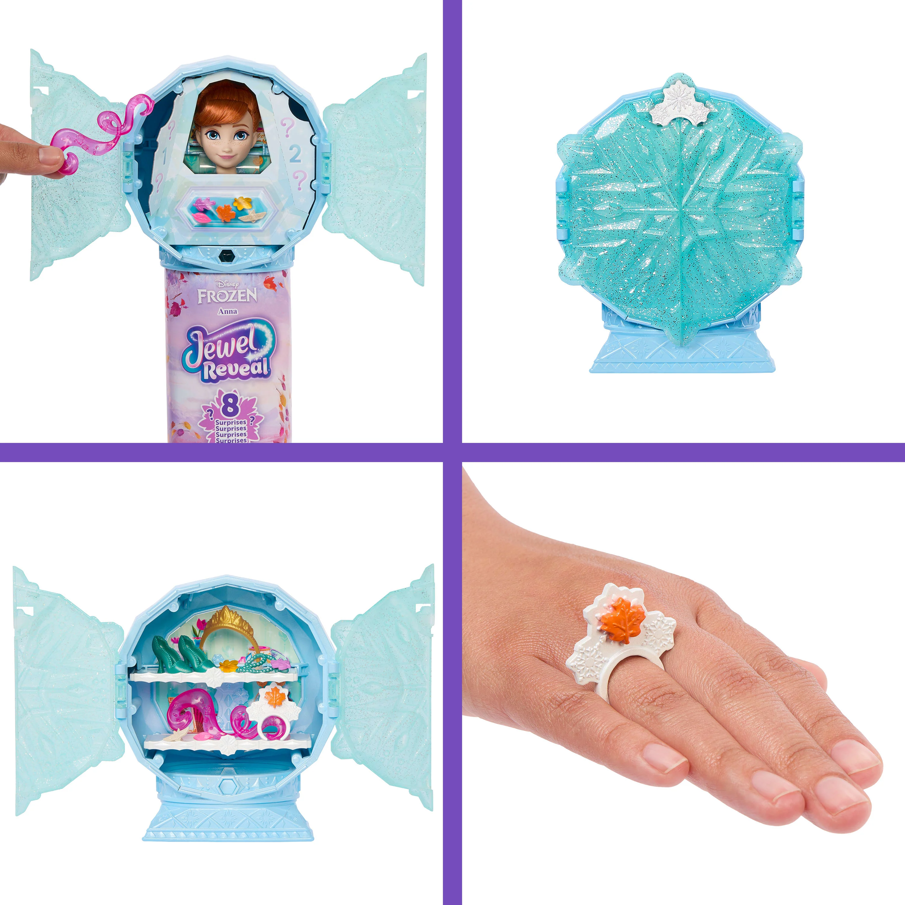 Disney Frozen Frozen Fashion Dolls Muñeca Disney Frozen Reveal Anna - Image 4