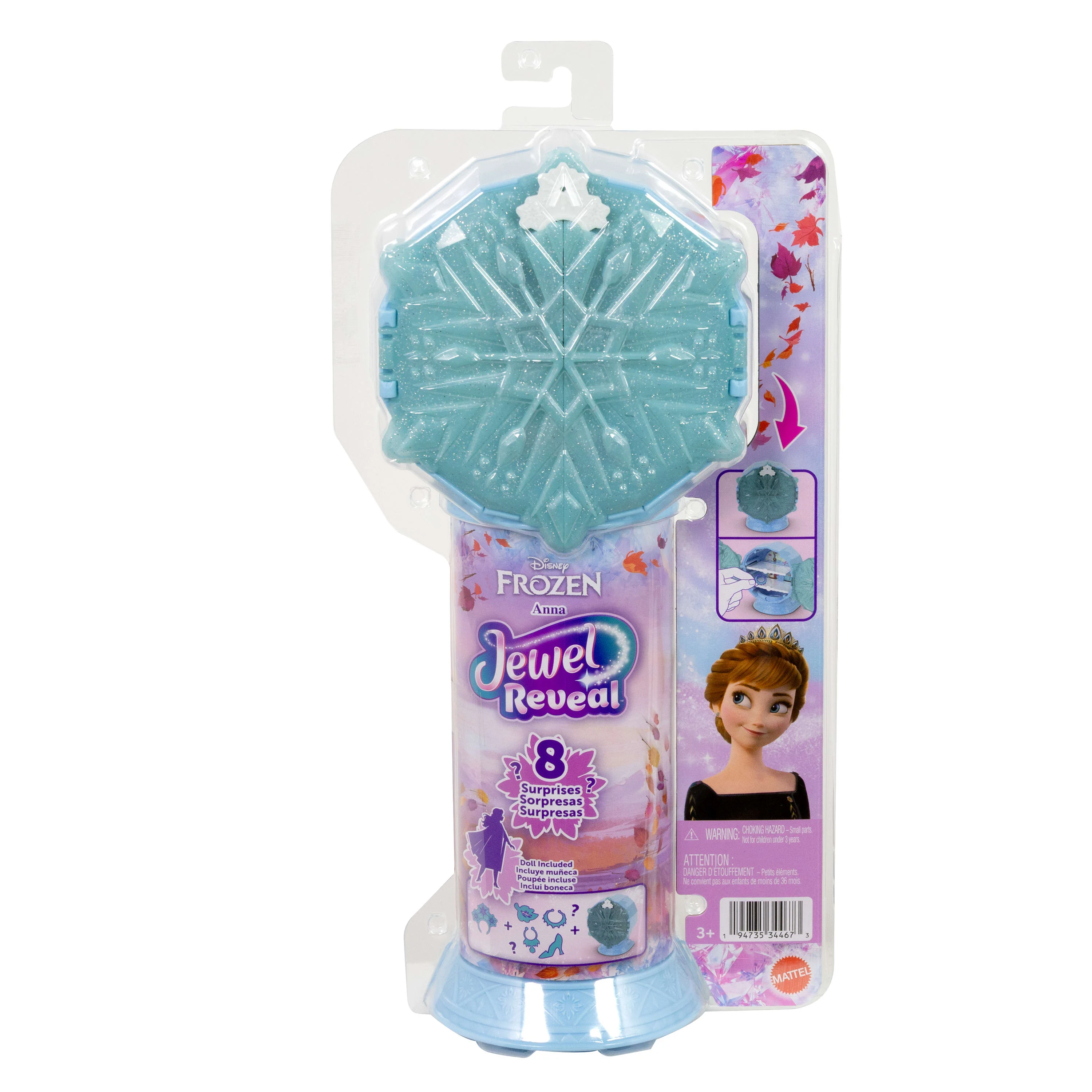 Disney Frozen Frozen Fashion Dolls Muñeca Disney Frozen Reveal Anna - Image 6