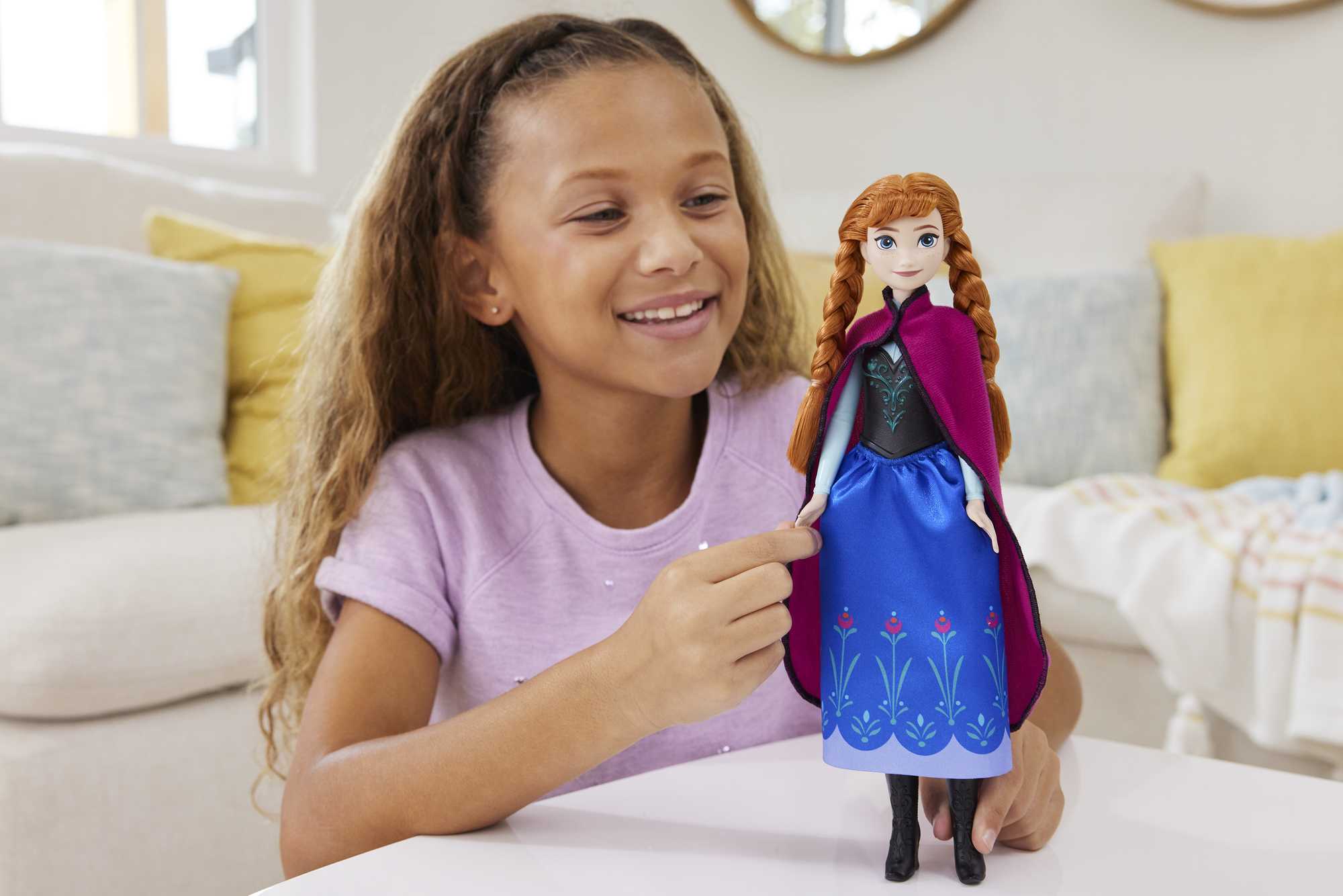 Disney Frozen Toys, Anna Fashion Doll And Accessories - Image 2