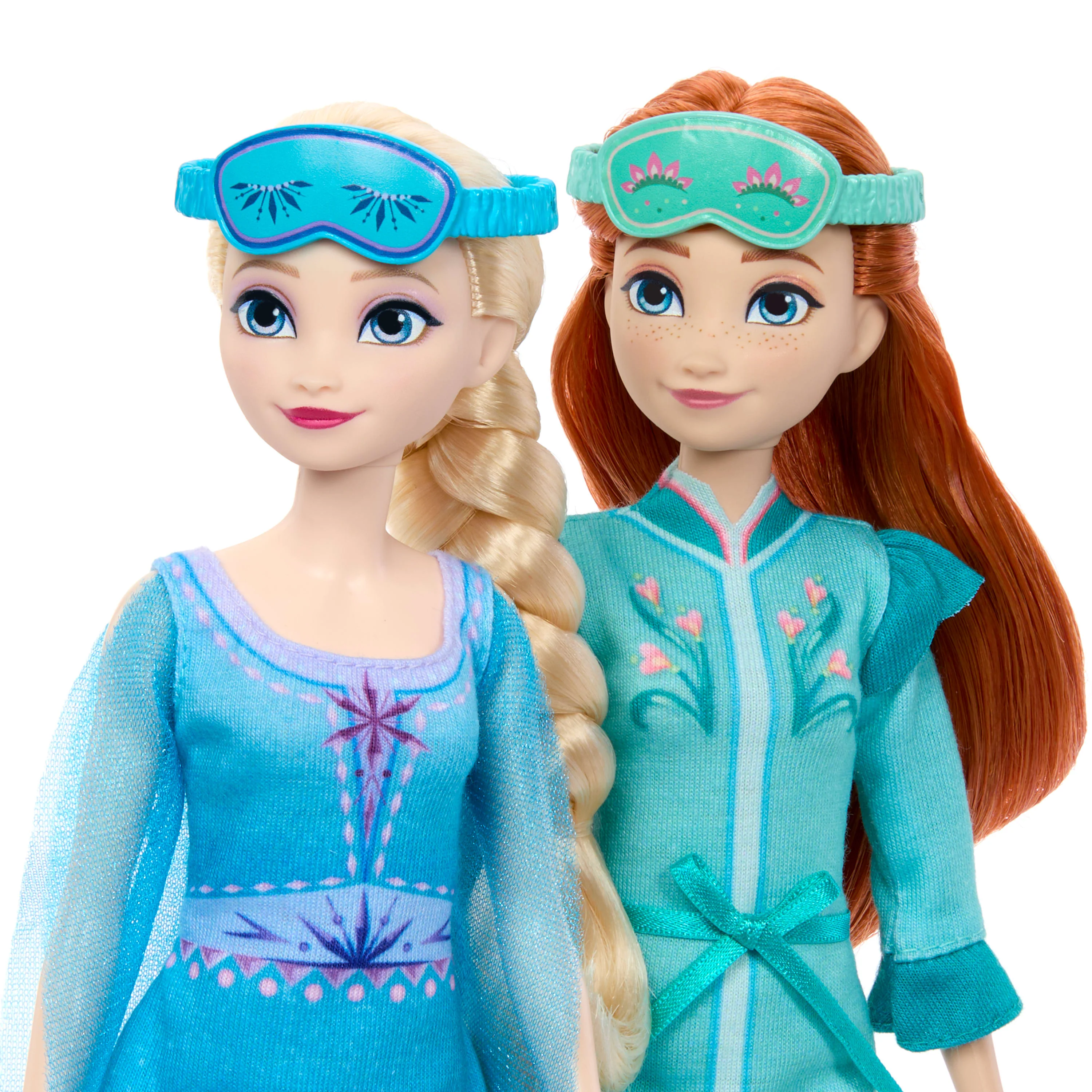Disney Frozen Slumber Sister Set With Anna & Elsa Fashion Dolls, Olaf & 14 Accessories - Image 3