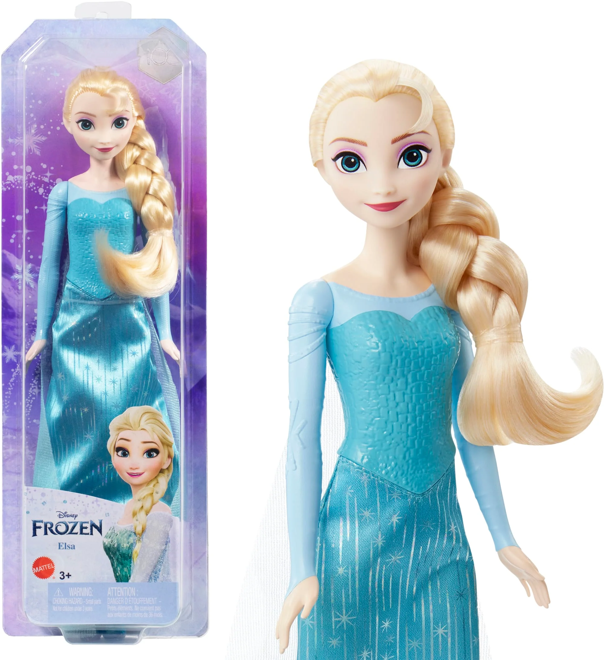 Disney-La Reine des Neiges-Elsa-Poupée Avec Habillage et Accessoires