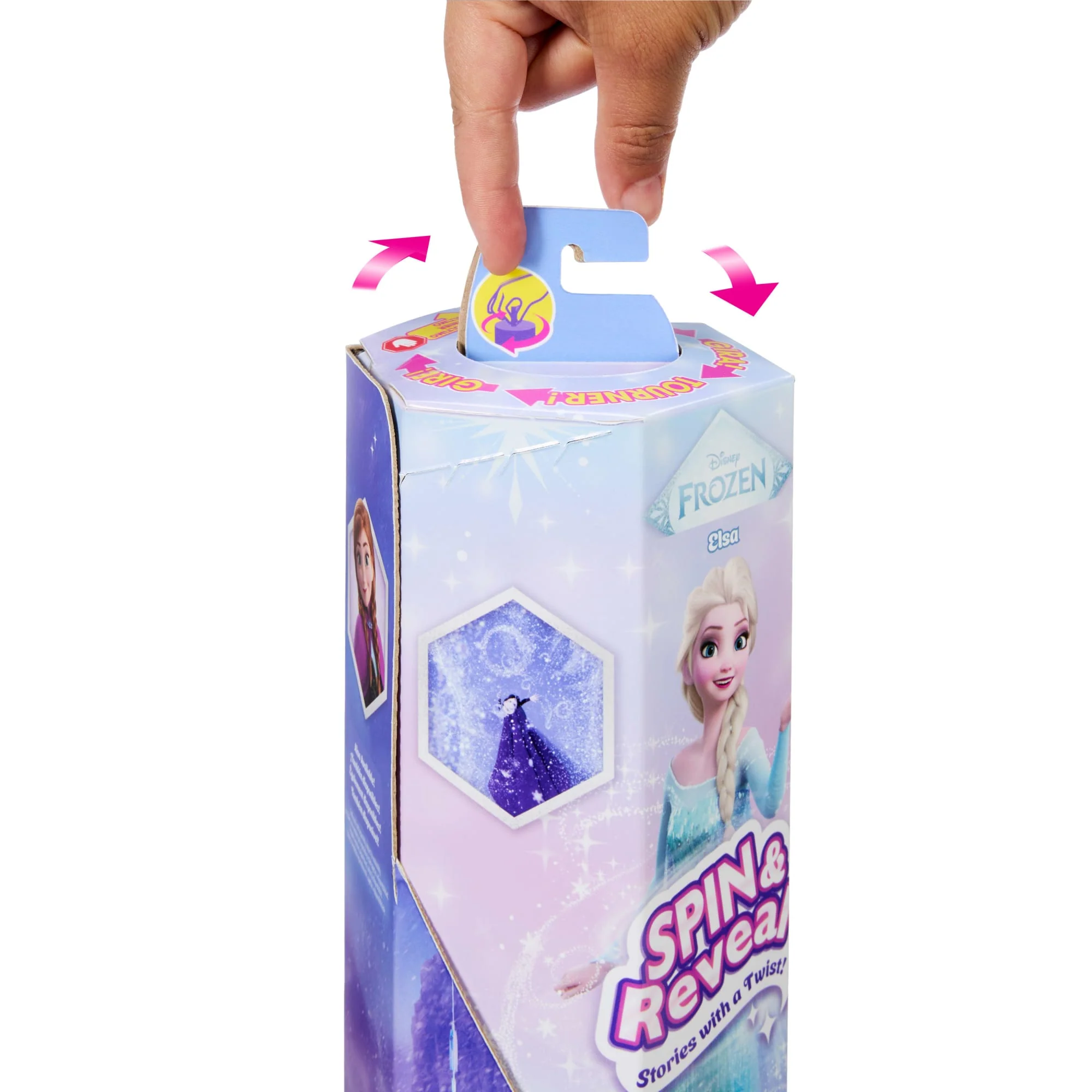Disney La Reine des Neiges Spin & Reveal Poupée Mode Elsa - Image 3