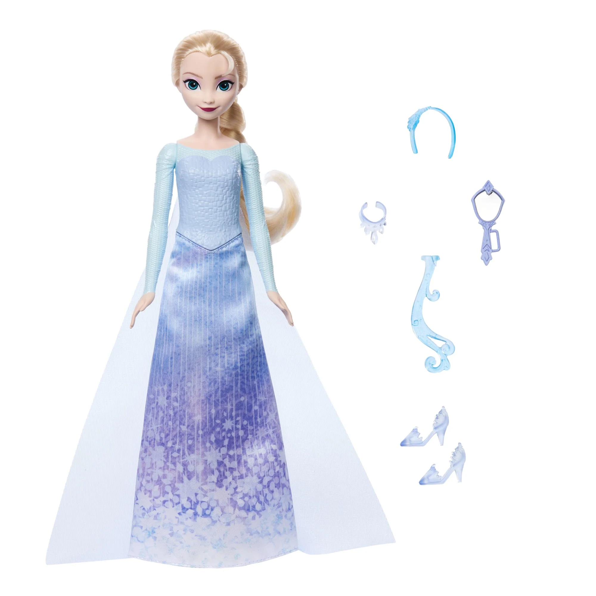 Disney La Reine des Neiges Spin & Reveal Poupée Mode Elsa - Image 5
