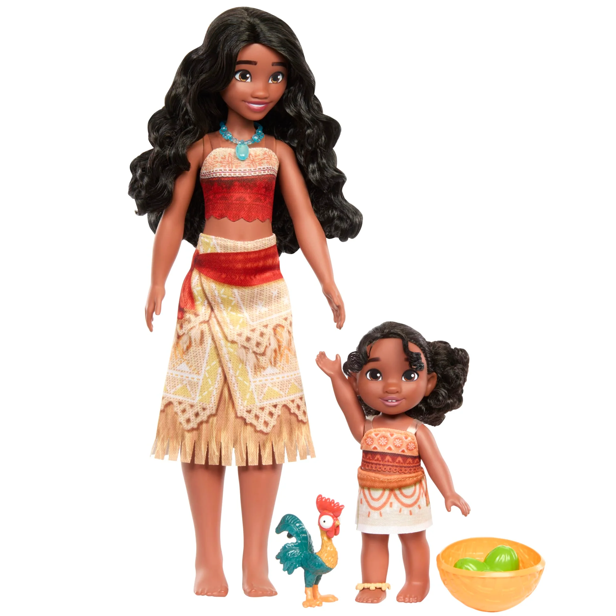 Disney Moana 2 Moana & Simea Sister Set With 2 Fashion Dolls & 3 Accessories, inspired By The Movie - Image 2