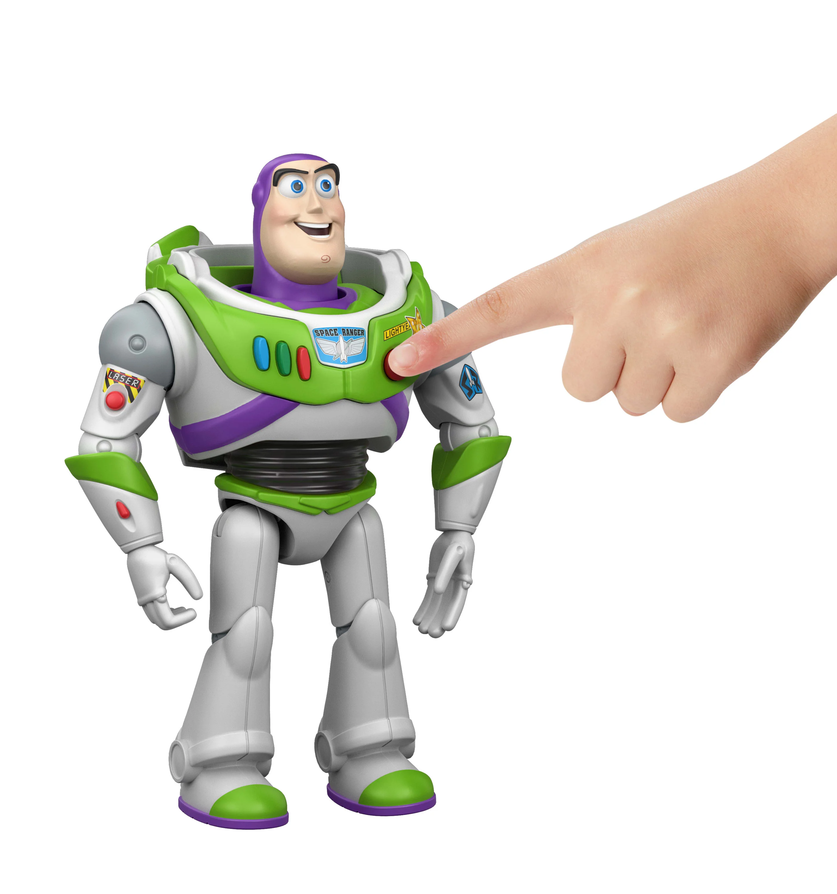 Disney Pixar Toy Story 5 Figura de Ação Alto-falante Buzz Lightyear de 7"