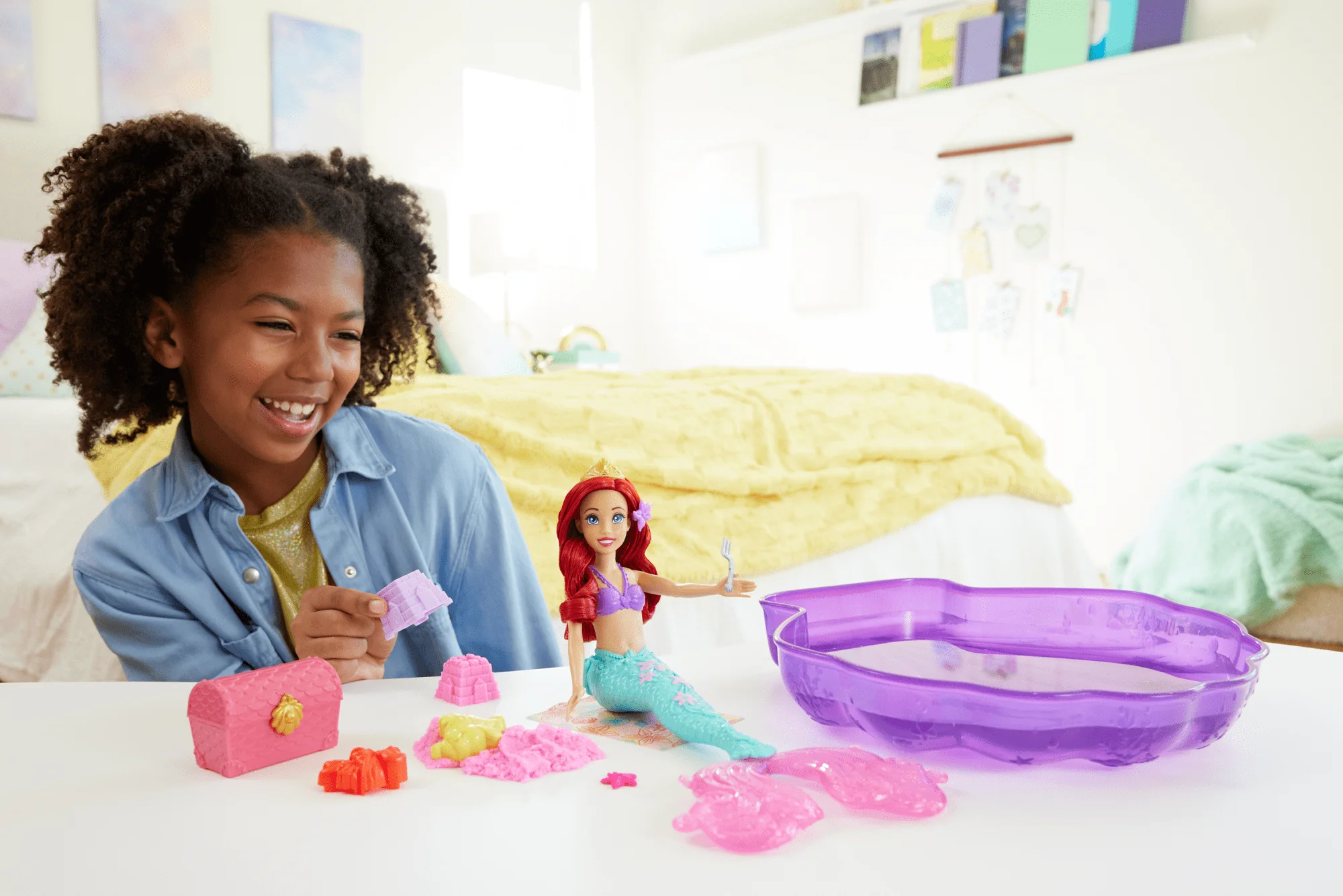 Disney Princesa Conjunto de Brinquedo Ariel Aventuras na piscina - Image 2