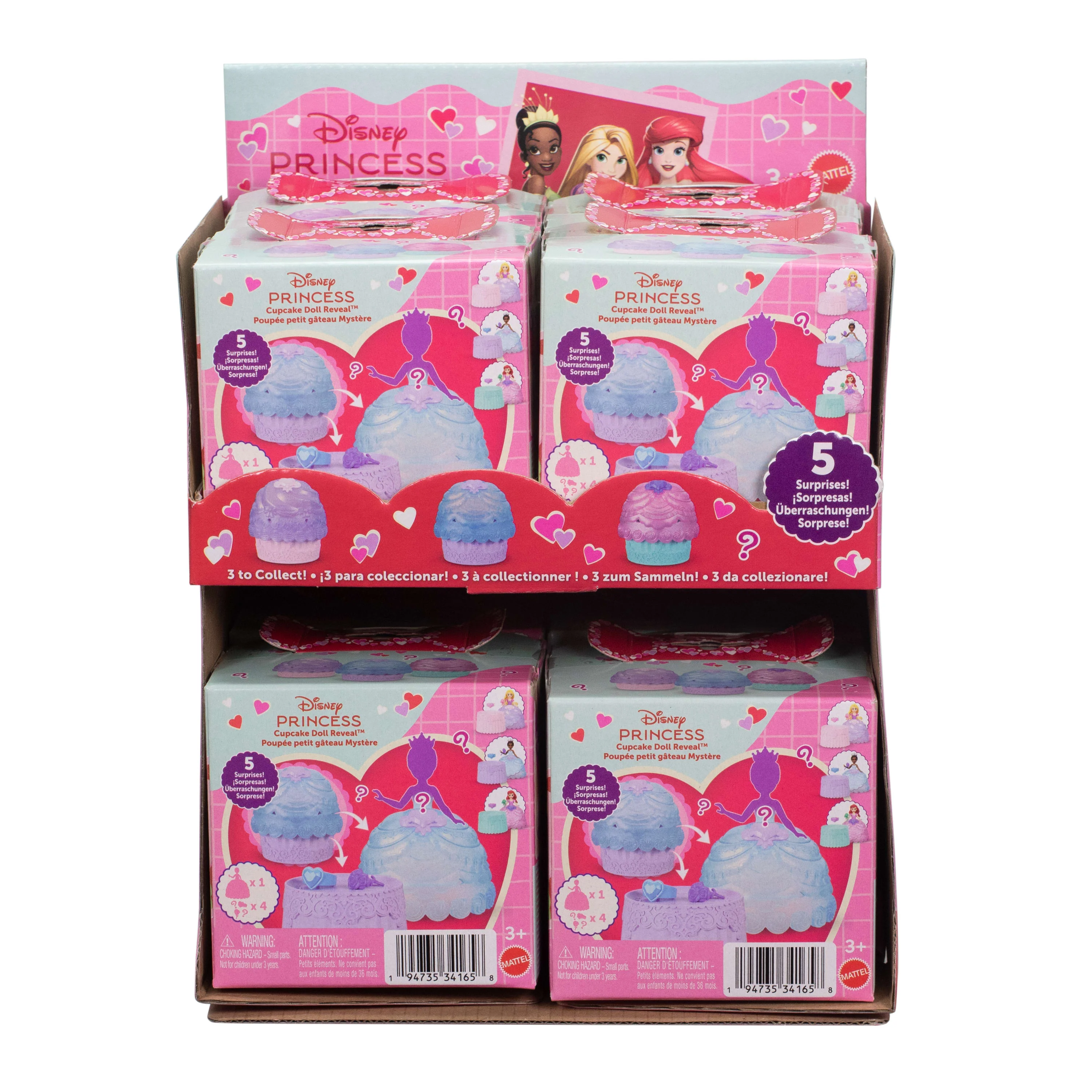 Disney Princesa Cupcake de São Valentim Surpresa - Image 6
