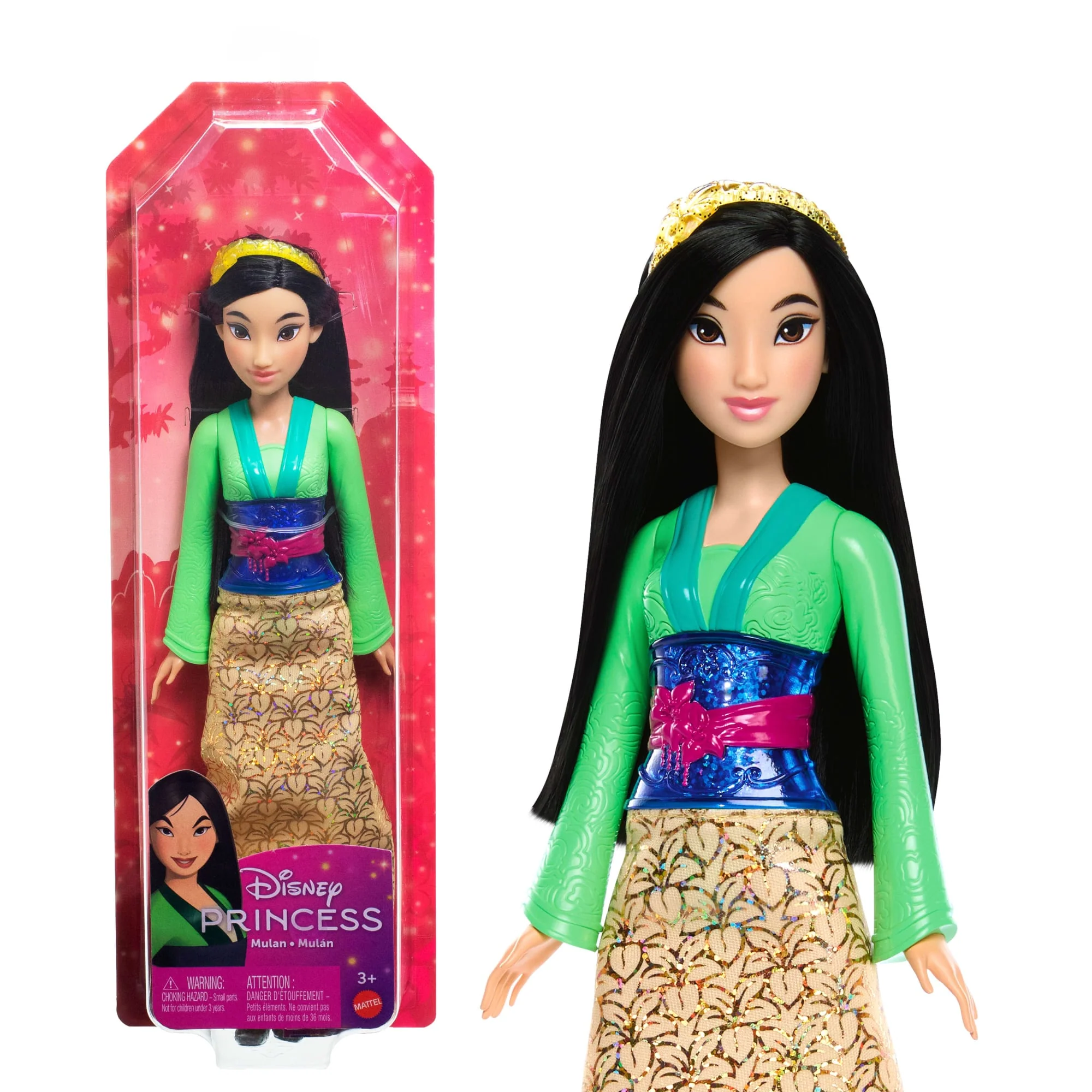 Disney Princesa Muñeca Falda con Brillos Sorpresa - Image 5