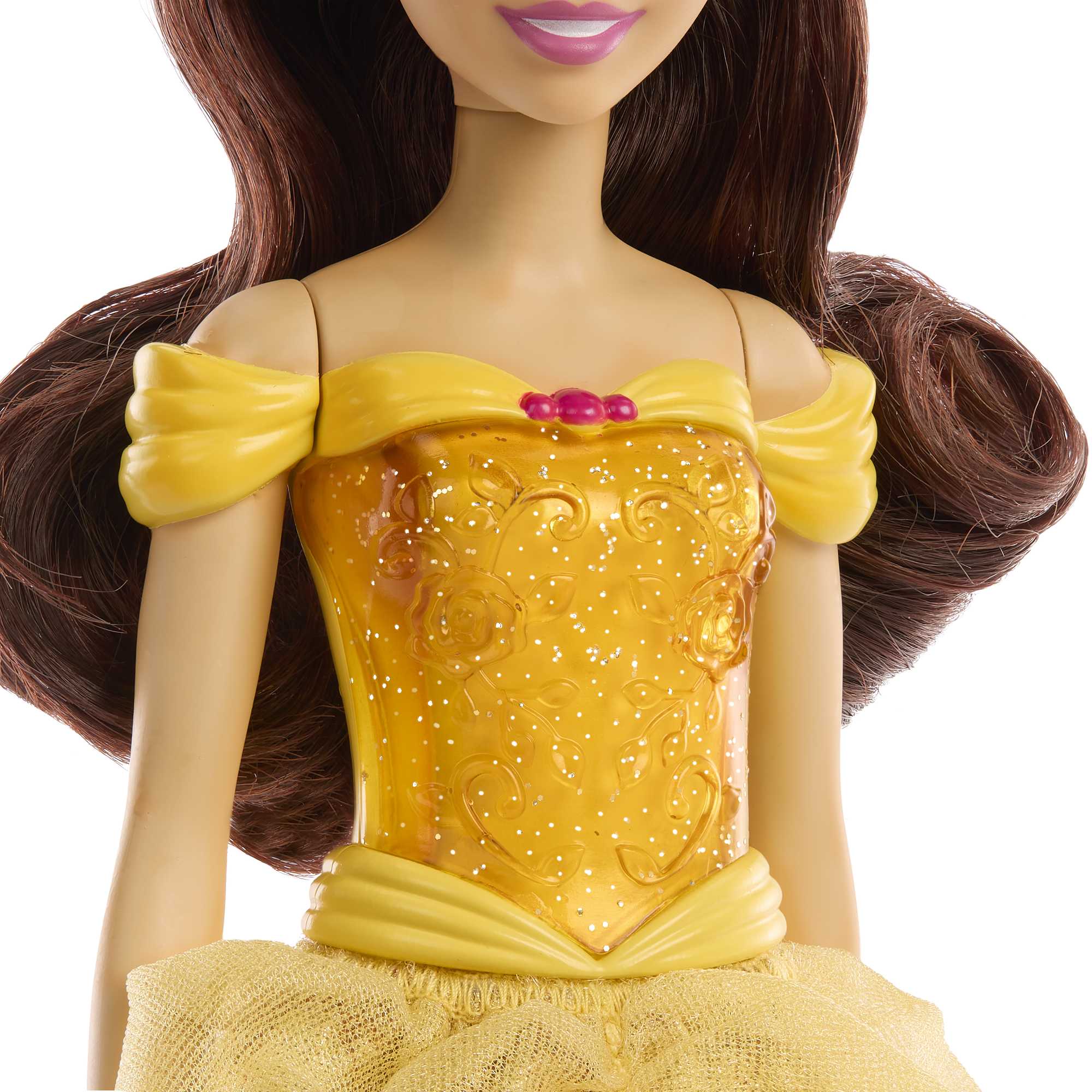 Disney Princess Belle Doll With Sparkling Fashion & Accessories, Inspired By Beauty & The Beast - Image 4