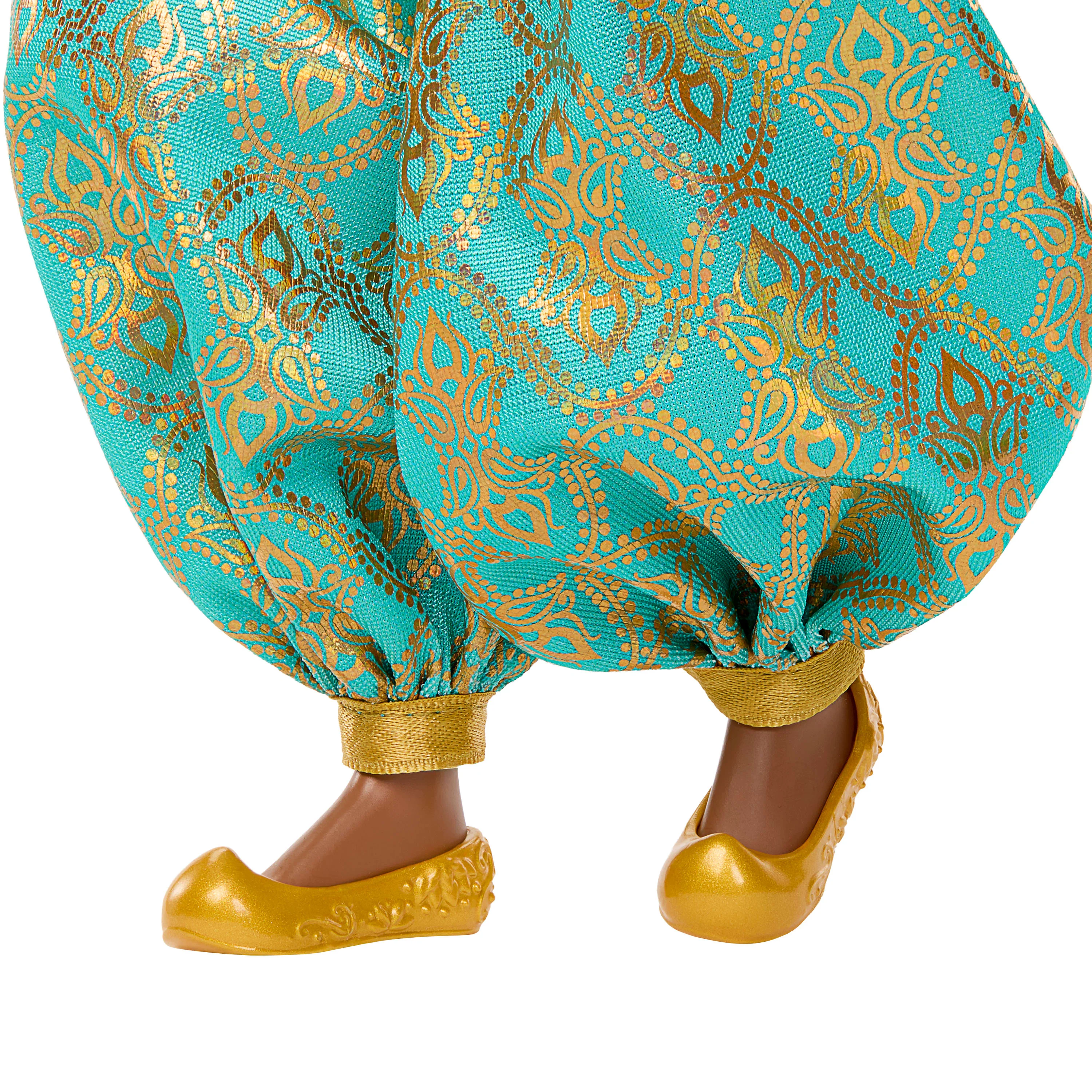 Disney Princess Sparkling Princess Series Jasmine Fashion Doll With Removable Outfit & Accessories - Image 5