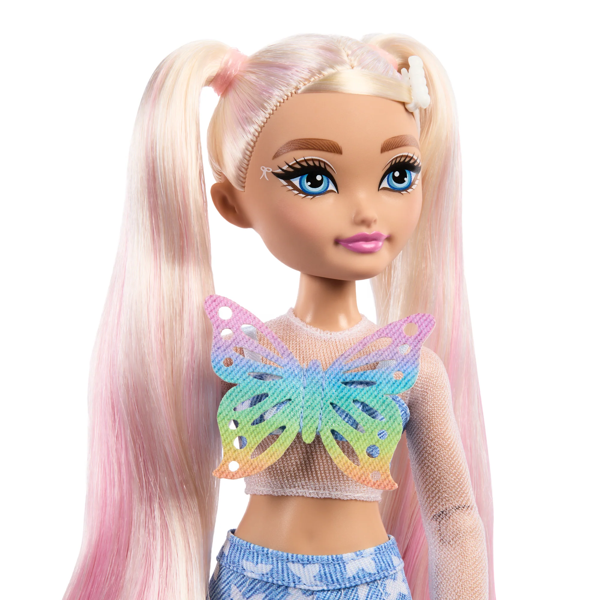 Dream Besties Barbie “Malibu” Roller Skating Fashion Doll With 9 Makeup Themed Accessories - Image 3