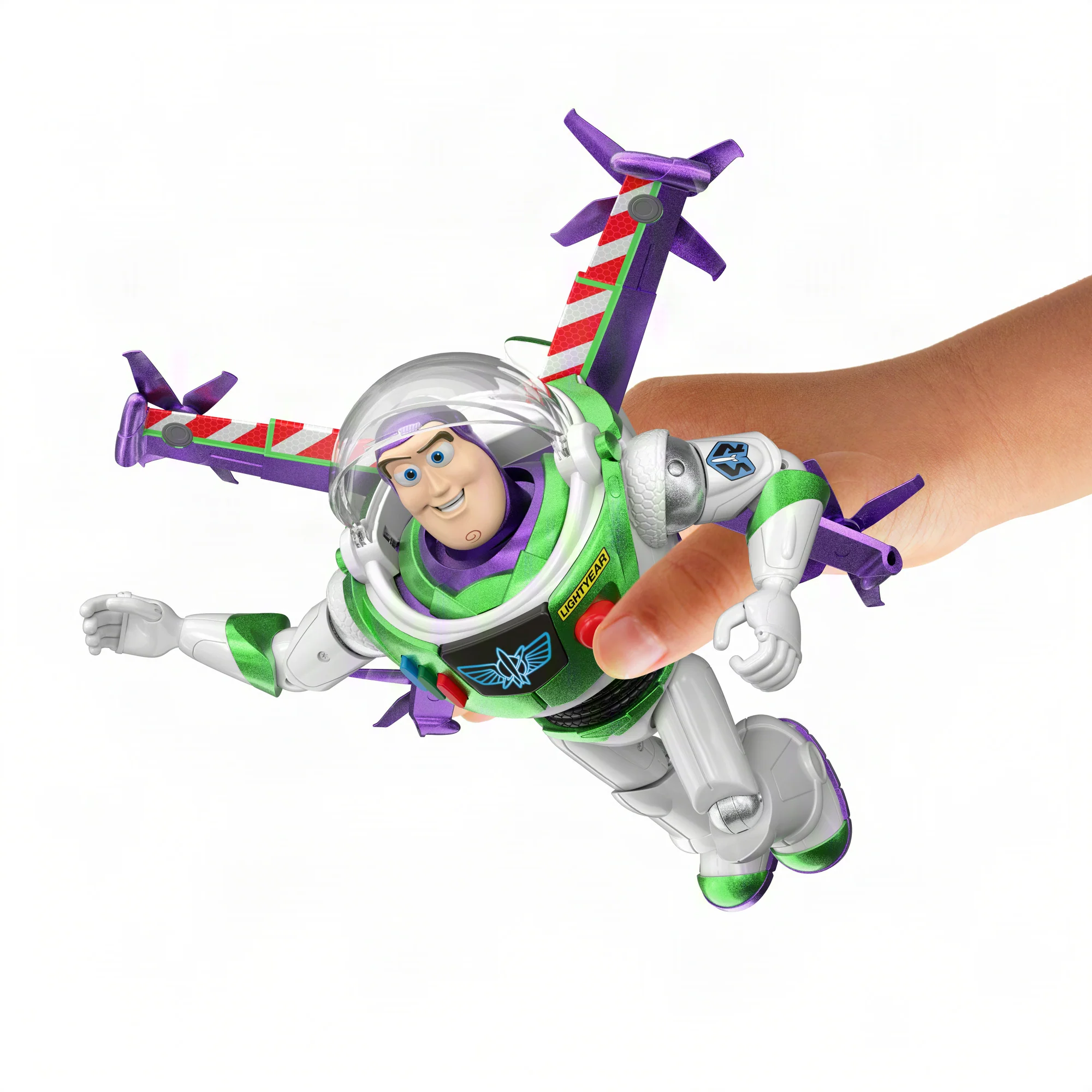 Figurine Buzz Lightyear Édition Haute Technologie Histoire de Jouets 5 de Disney et Pixar de Mattel - Image 3