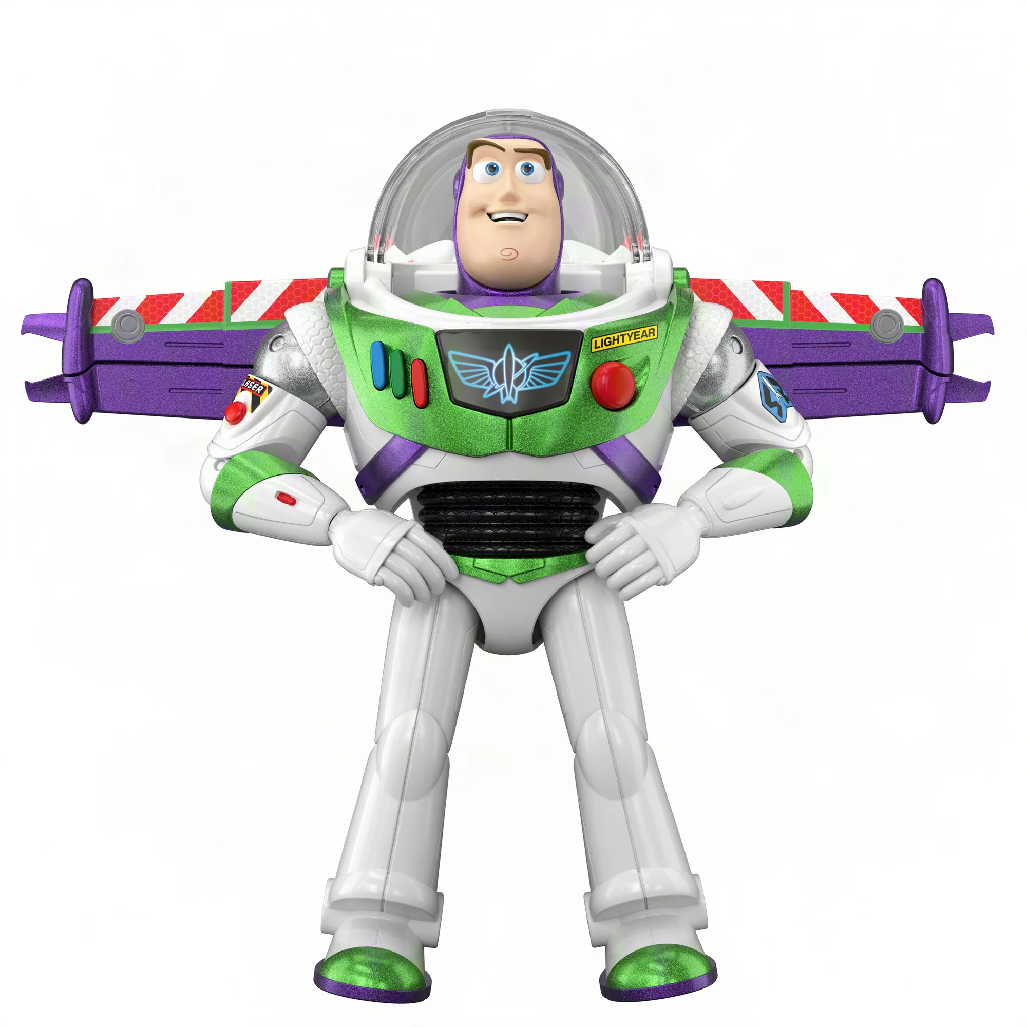 Figurine Buzz Lightyear Édition Haute Technologie Histoire de Jouets 5 de Disney et Pixar de Mattel - Image 4
