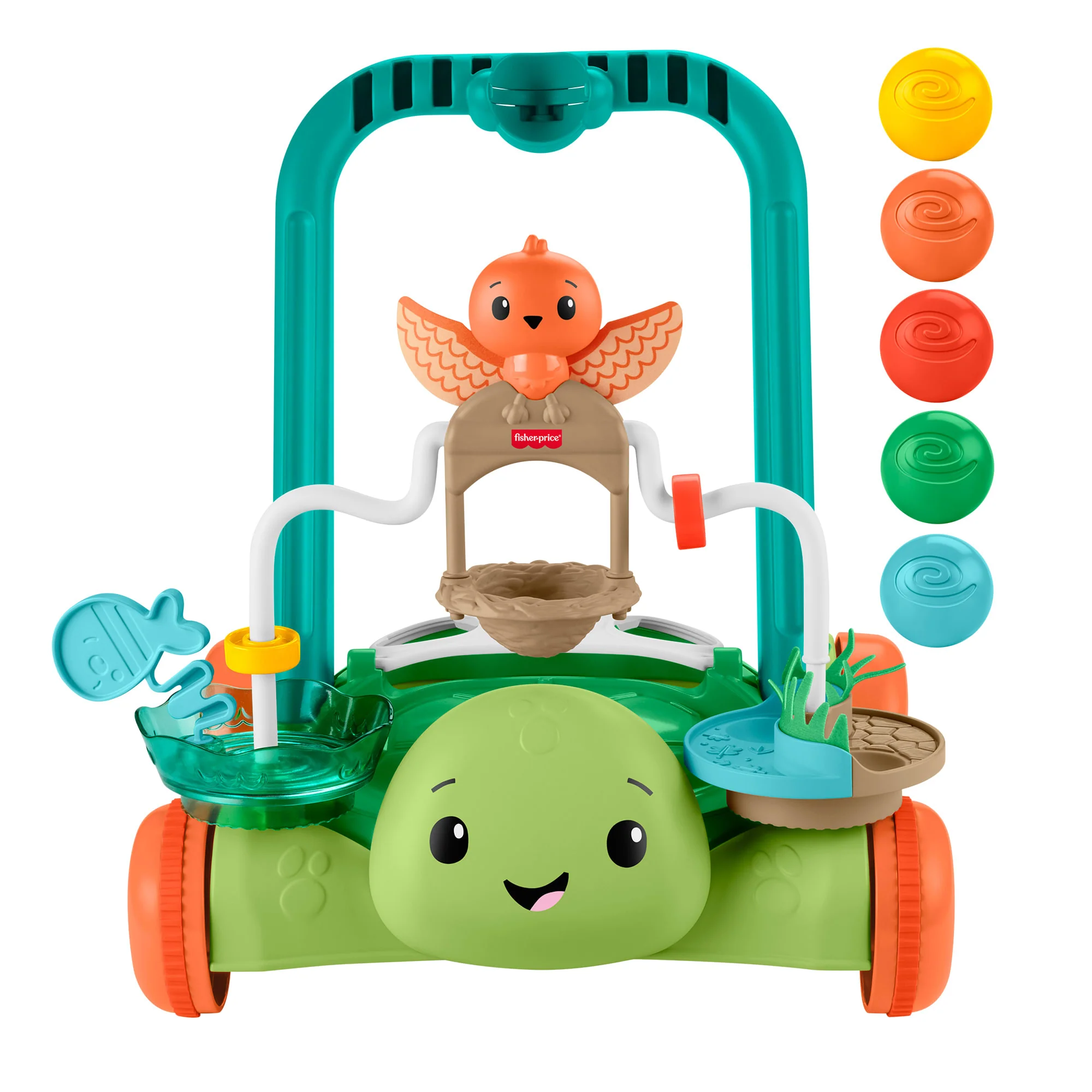 Fisher-Price Andadera para Bebés Andadera Tortuga Primeros Pasos - Image 6