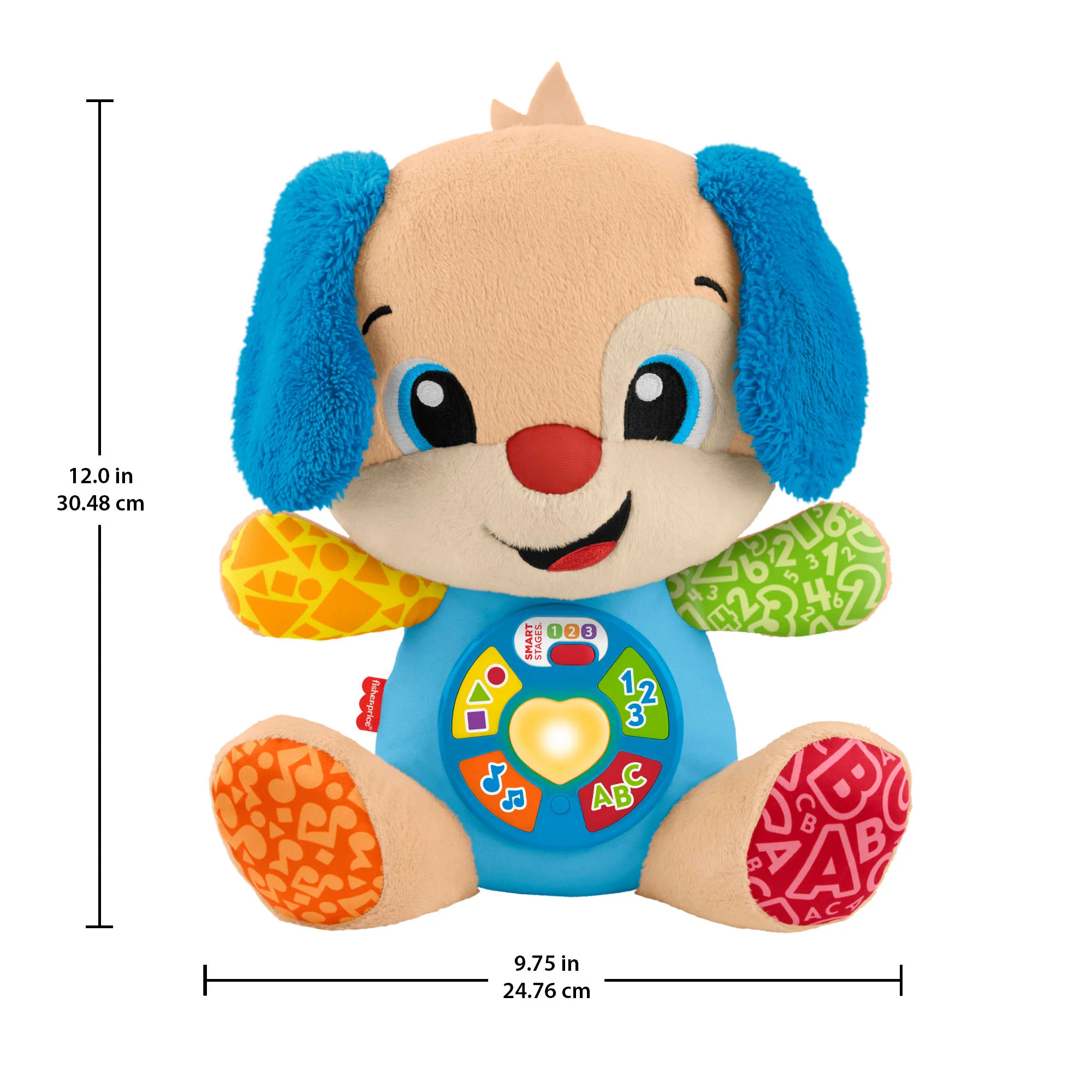 Fisher-Price Aprender e Brincar Brinquedo para BebĂȘs Cachorrinho Aprende Comigo - Image 5