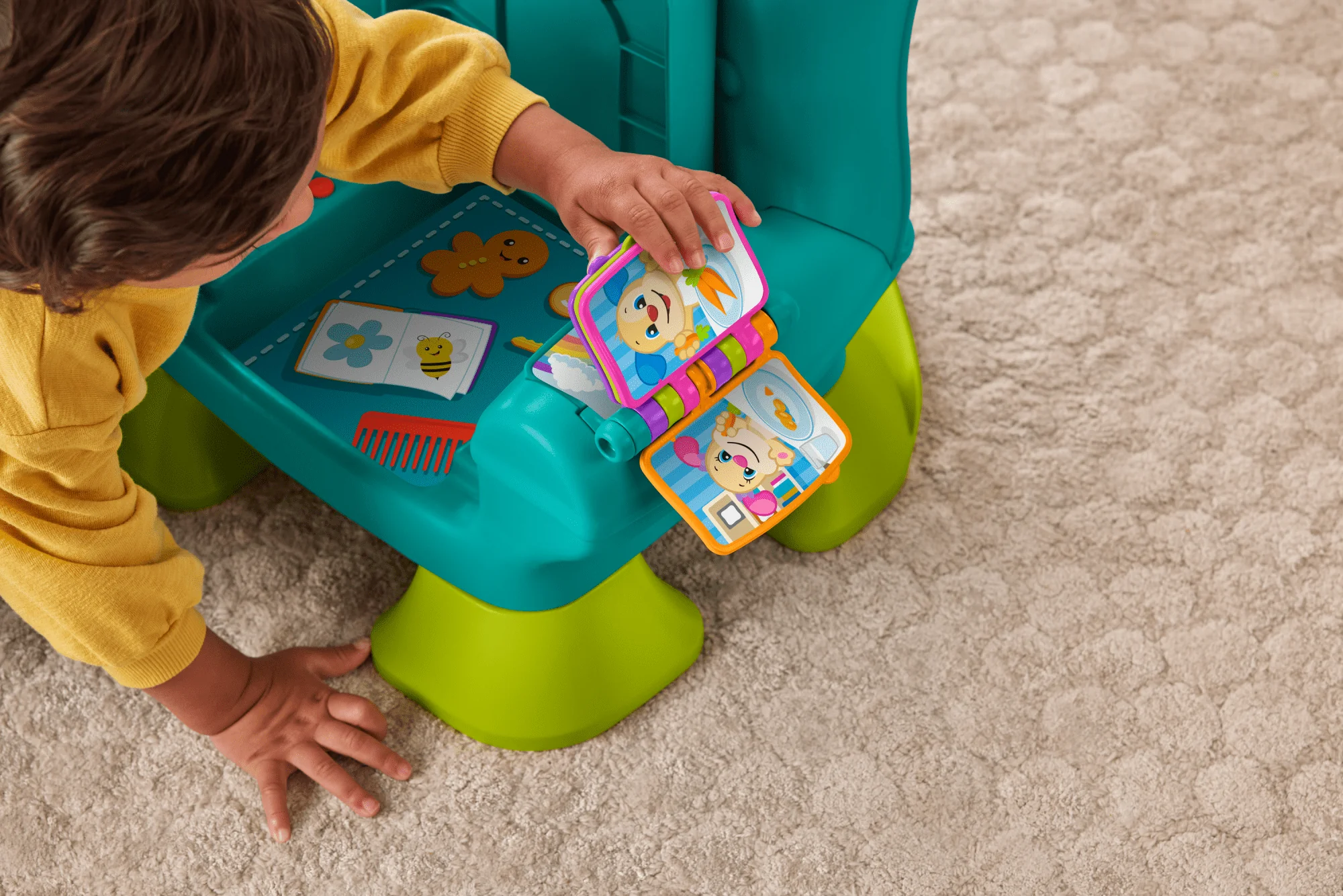Fisher-Price Aprender e Brincar Brinquedo para Bebês Cadeira de Aprendizagem Musical - Image 5