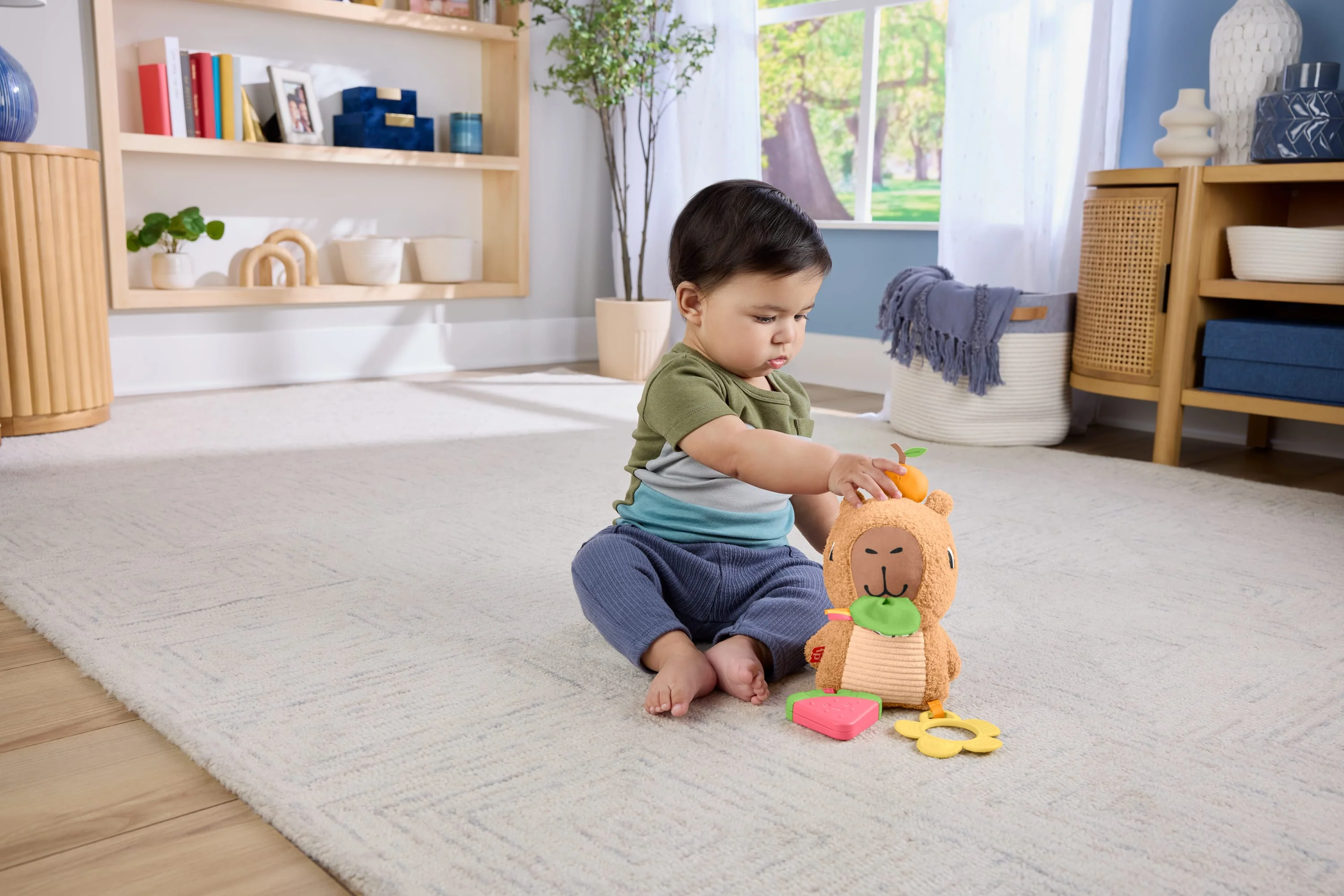 Fisher-Price Baby Brinquedo para Bebês capivara estímulos e jogo - Image 4