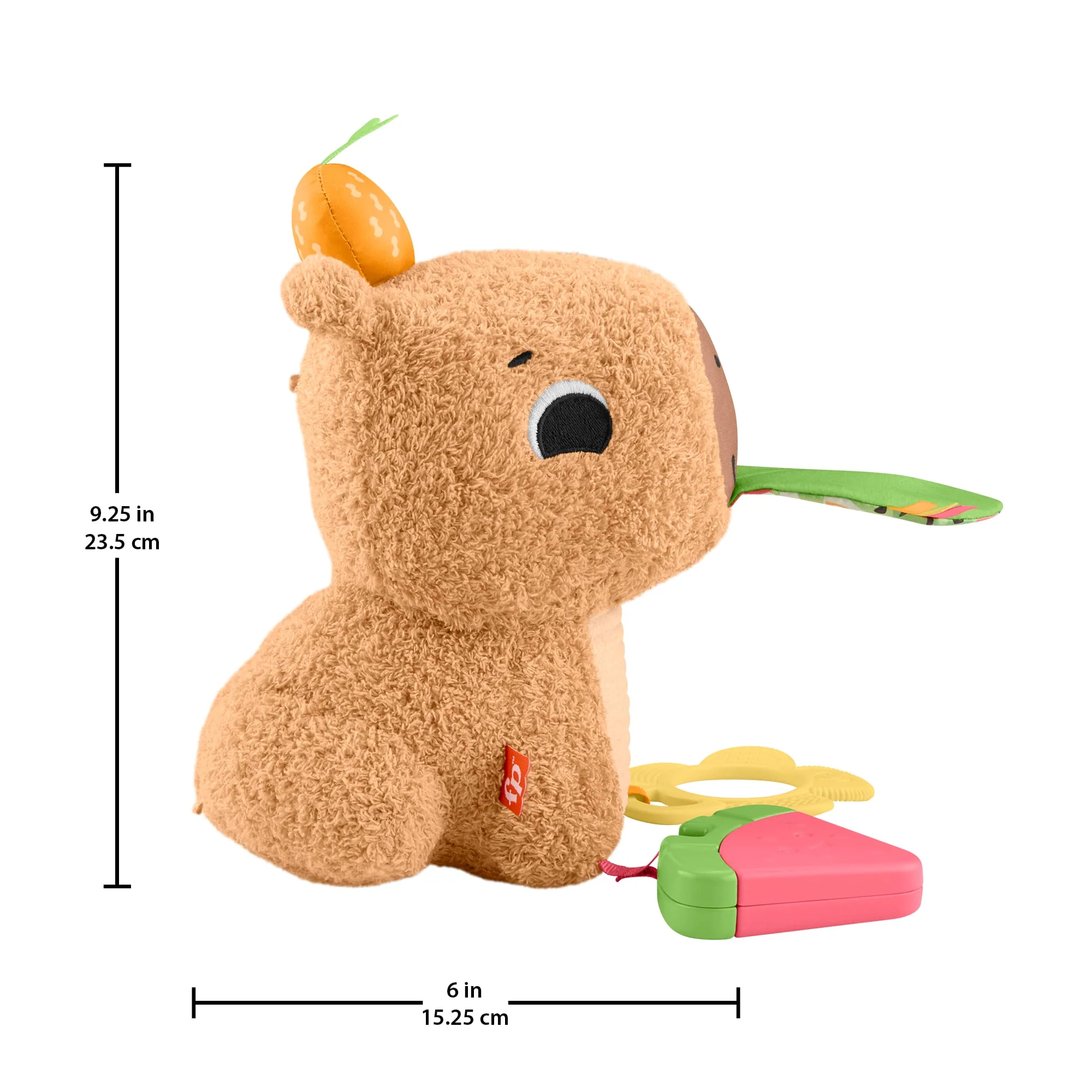Fisher-Price Baby Brinquedo para Bebês capivara estímulos e jogo - Image 5