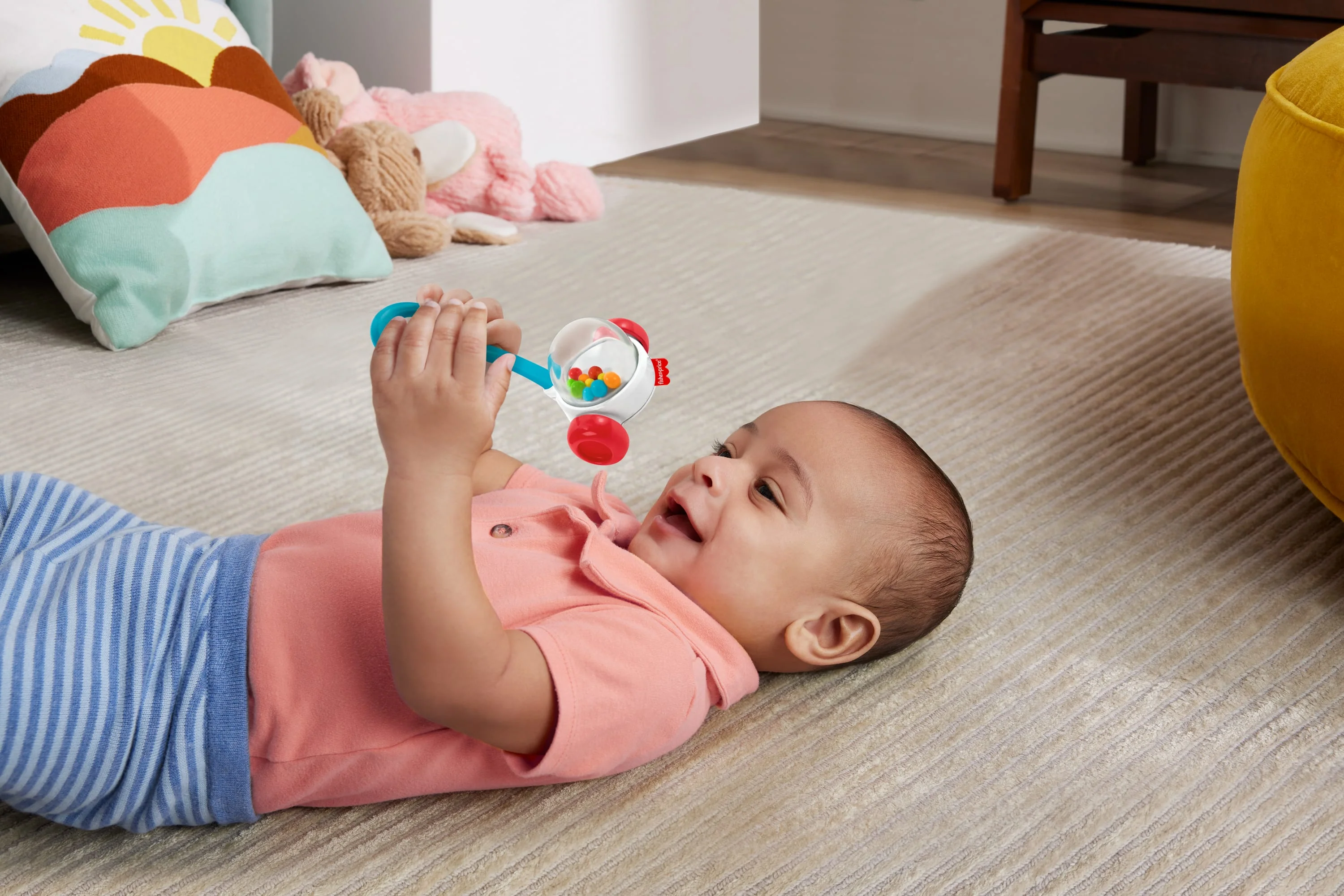 Fisher-Price Baby Brinquedo para Bebês Conjunto básicos divertidos - Image 4