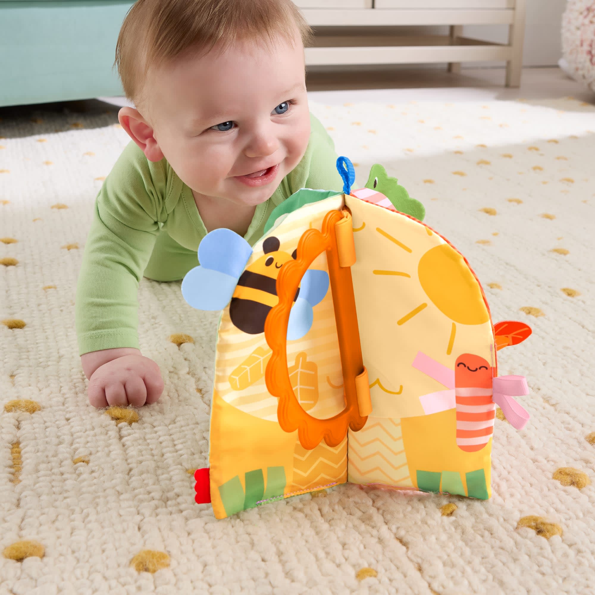 Fisher-Price Baby Brinquedo para Bebês FP Livro Sensorial - Image 2