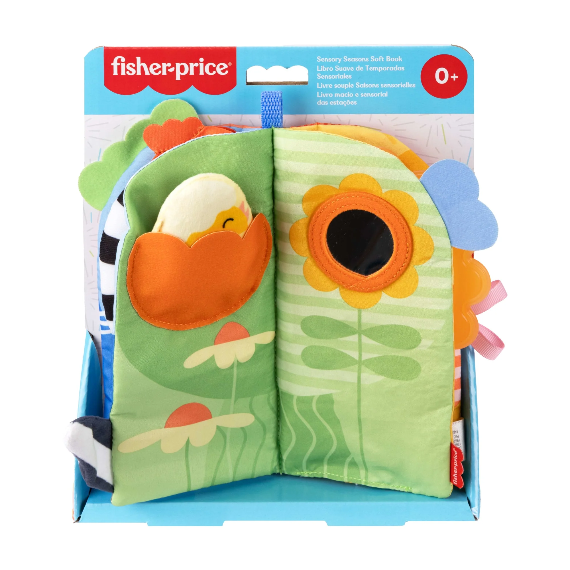 Fisher-Price Baby Brinquedo para Bebês FP Livro Sensorial - Image 6