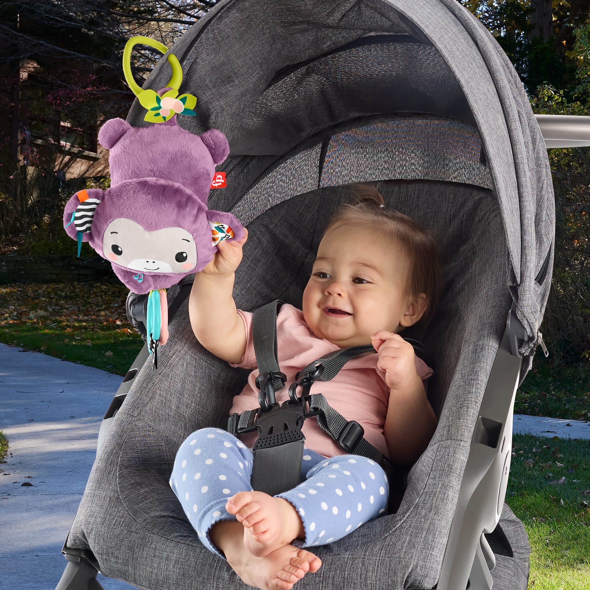 Fisher-Price Baby Brinquedo para Bebês Macaquinho Musical Companheiro - Image 2