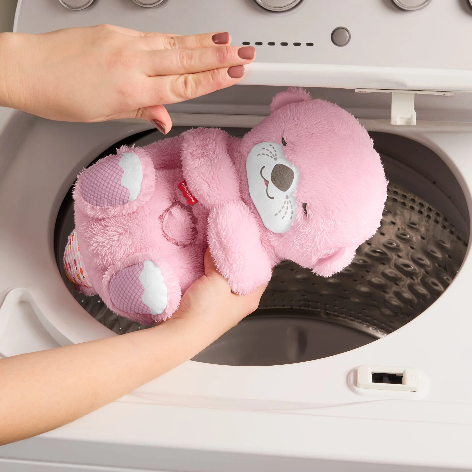 Fisher-Price Baby Juguete para Bebés Nutria Hora de Dormir Rosa - Image 5
